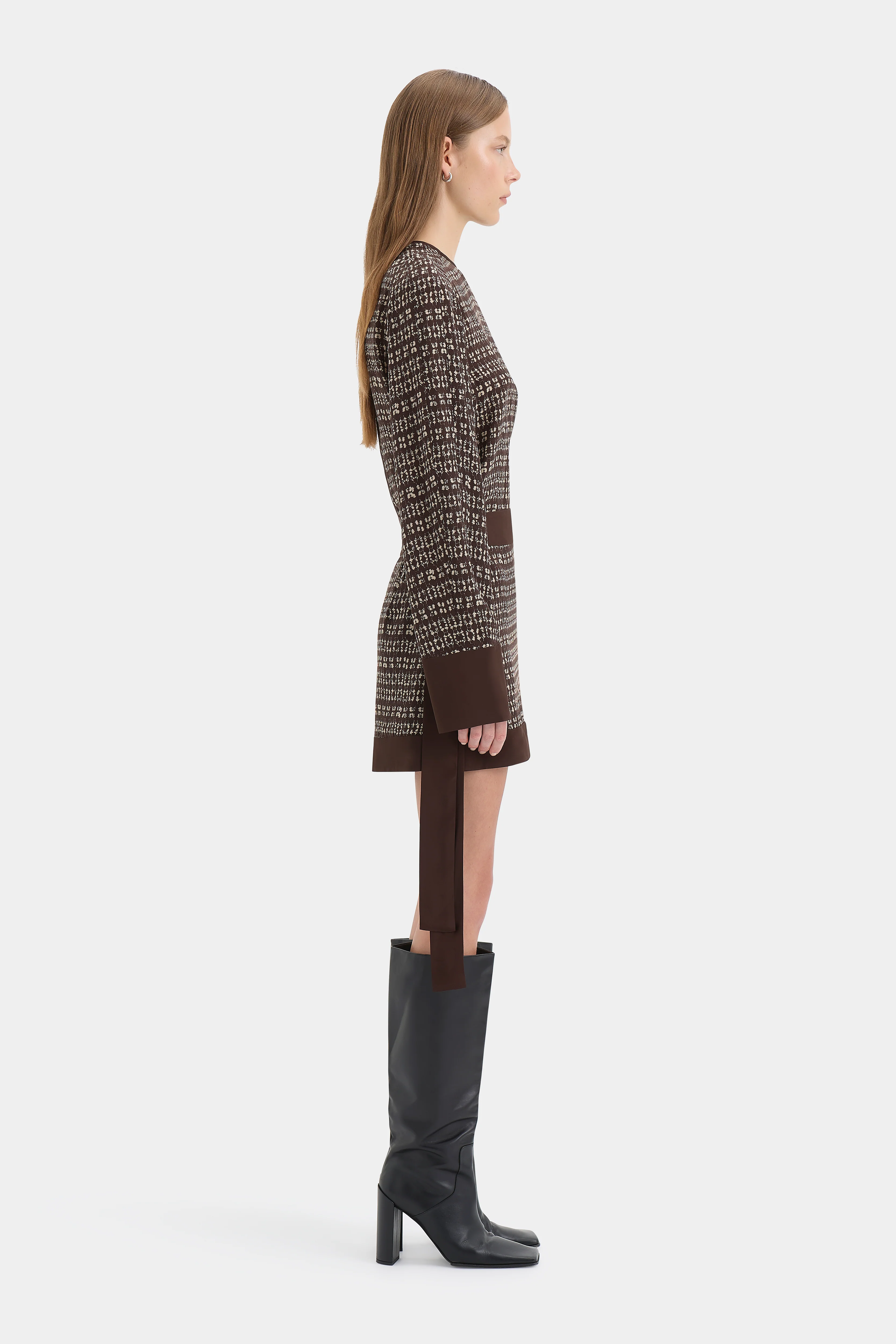 Astrid Long Sleeve Mini Dress - Image 3