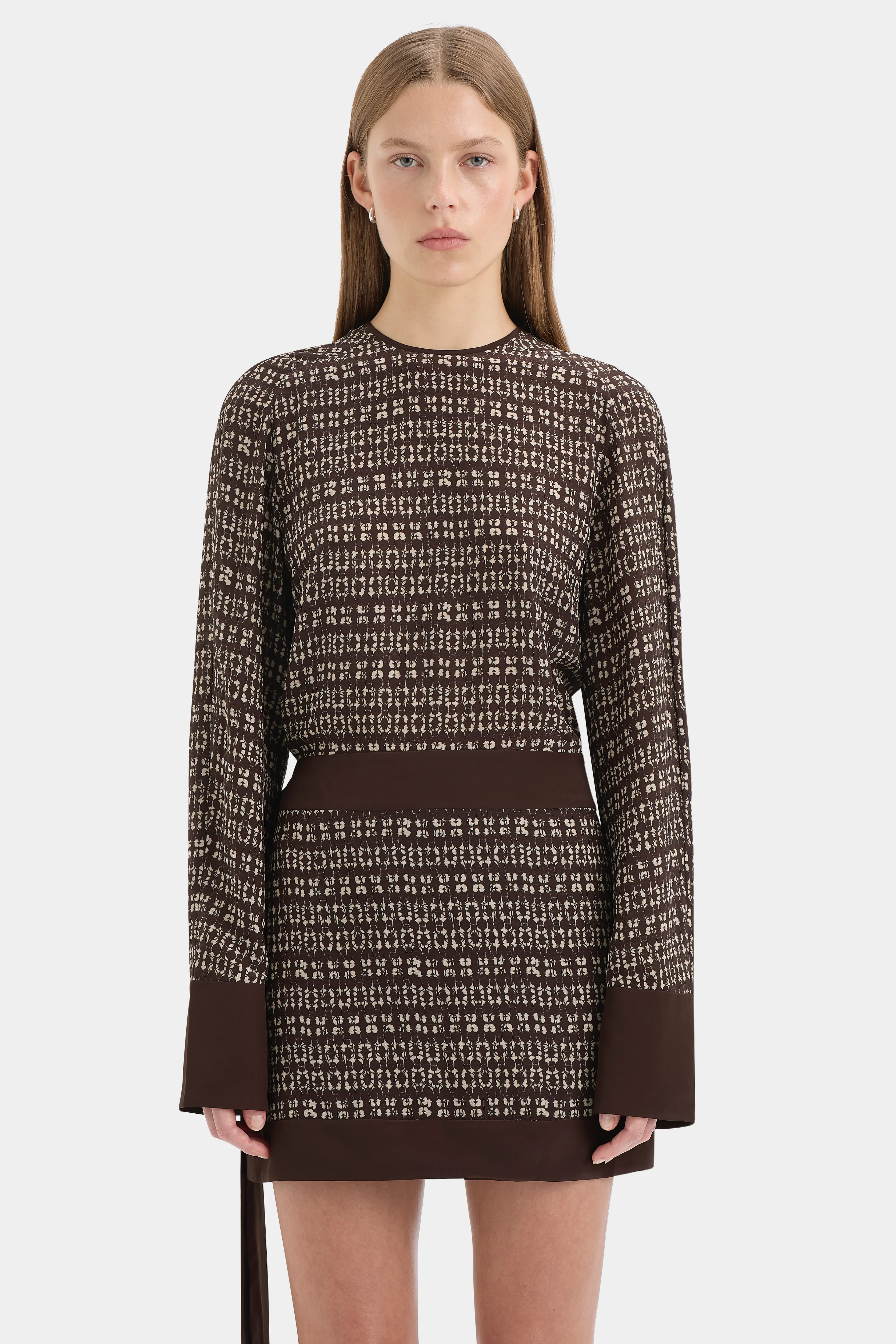 Astrid Long Sleeve Mini Dress - Image 4