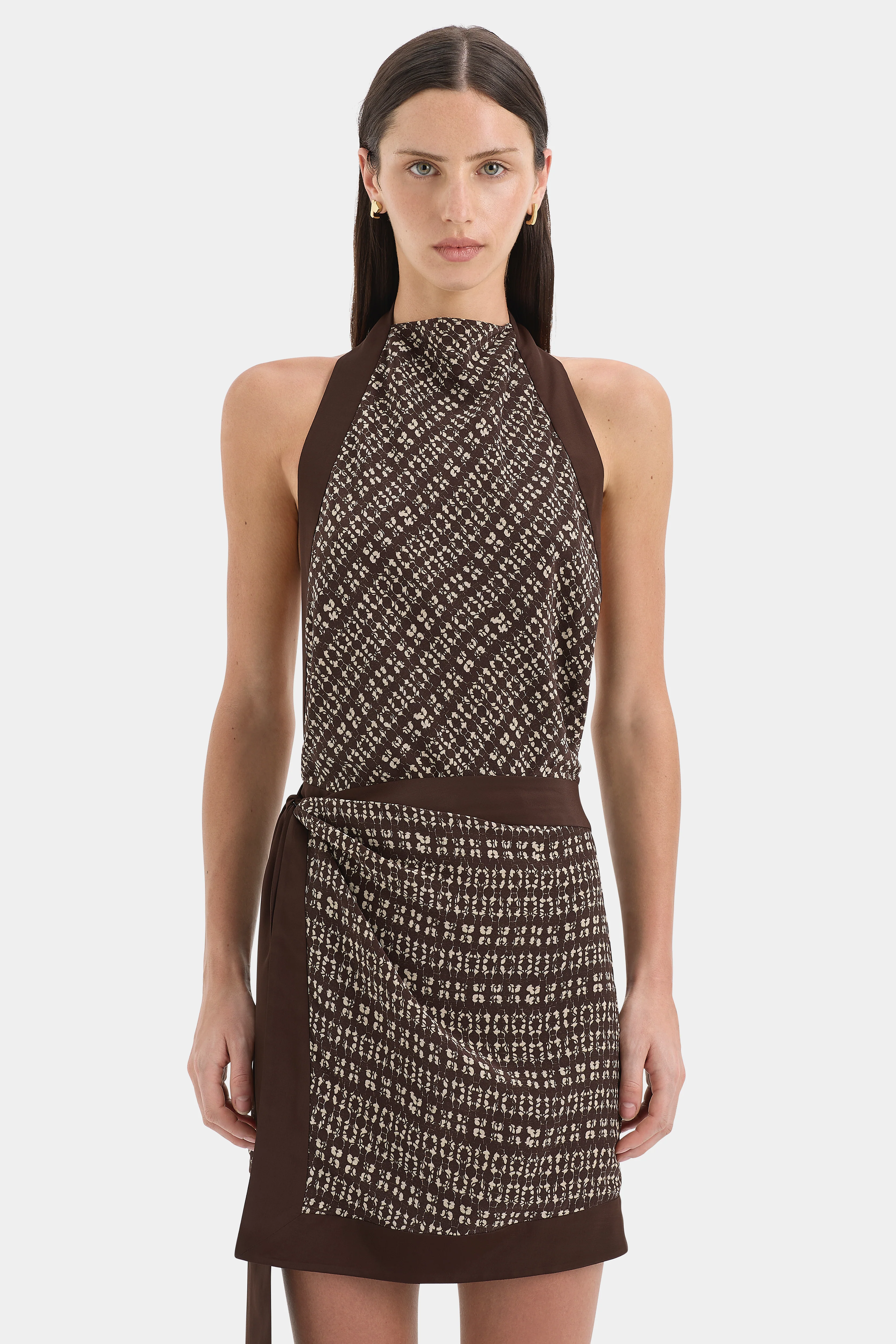 Astrid Open Back Mini Dress - Image 4