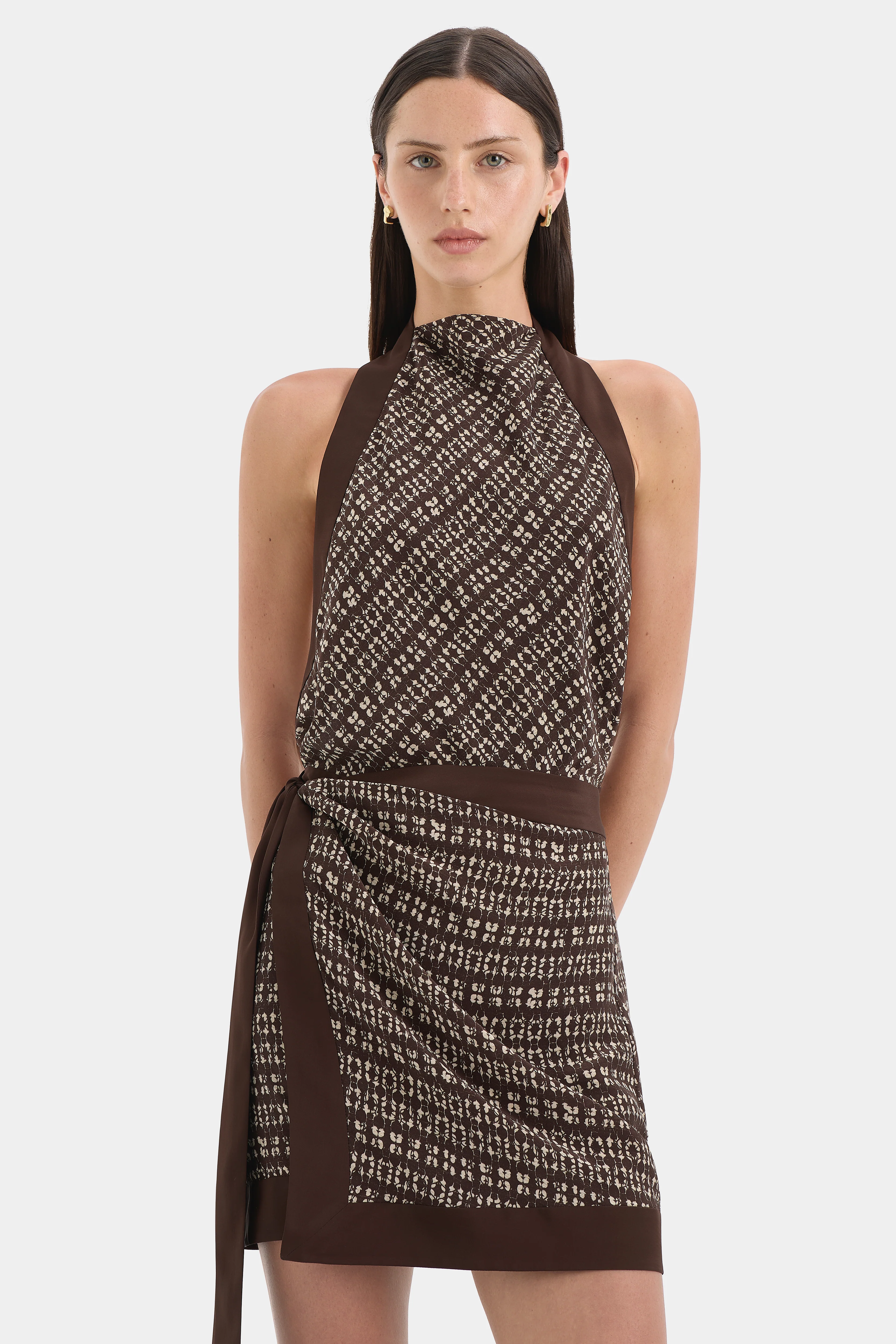 Astrid Open Back Mini Dress - Image 5