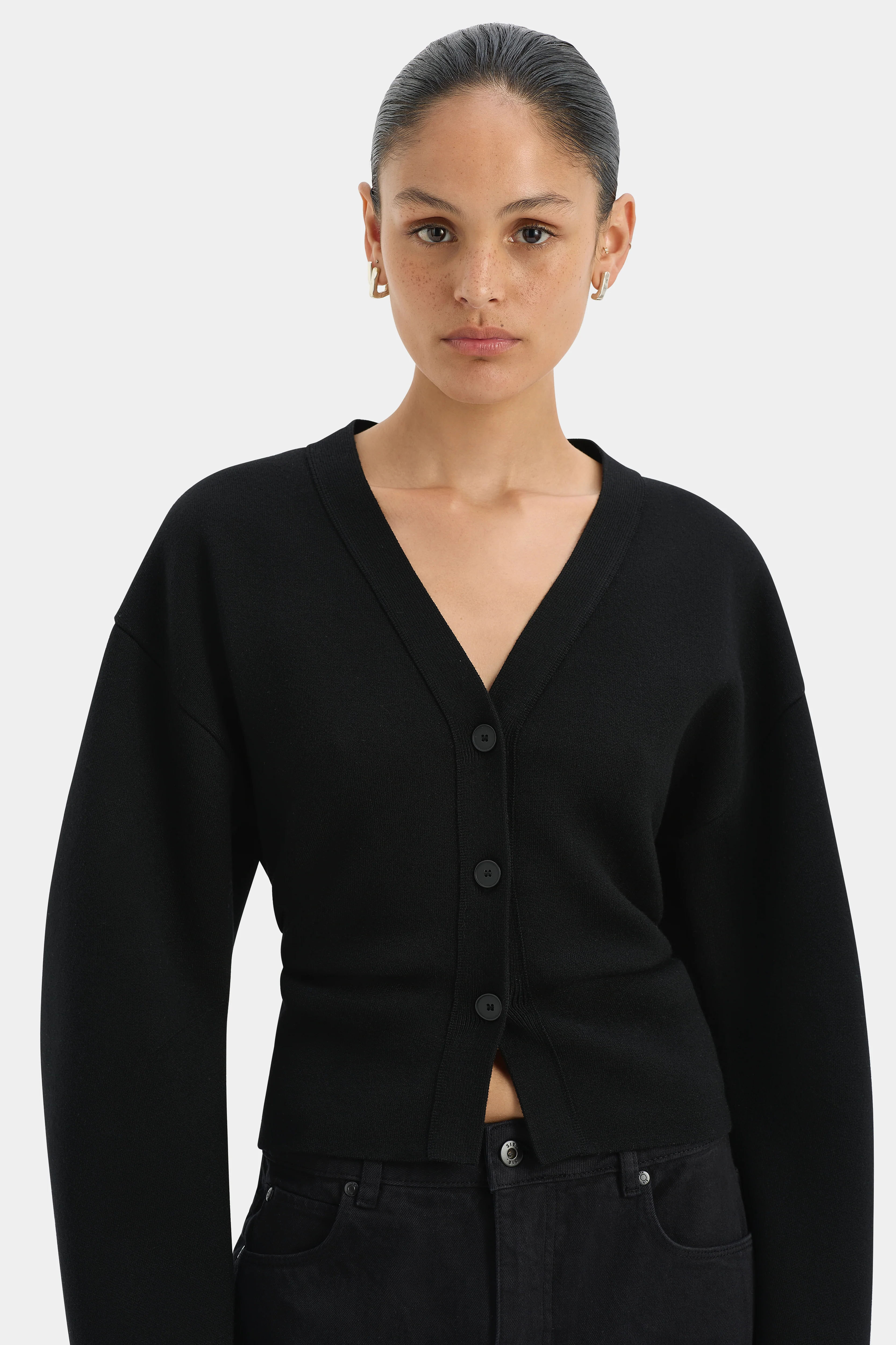 Ayana Gathered Cardigan - Image 5
