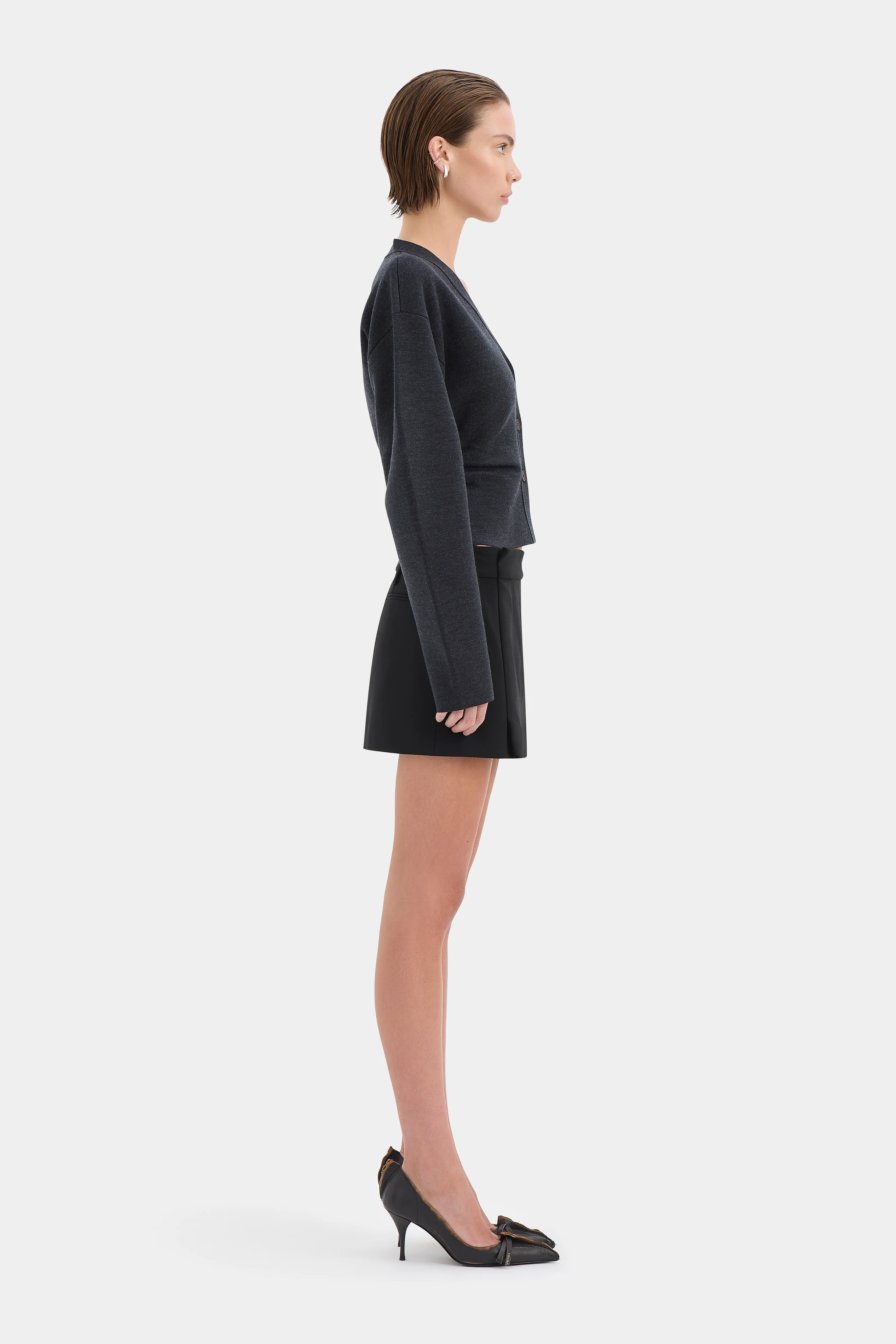 Ayana Gathered Cardigan - Image 4
