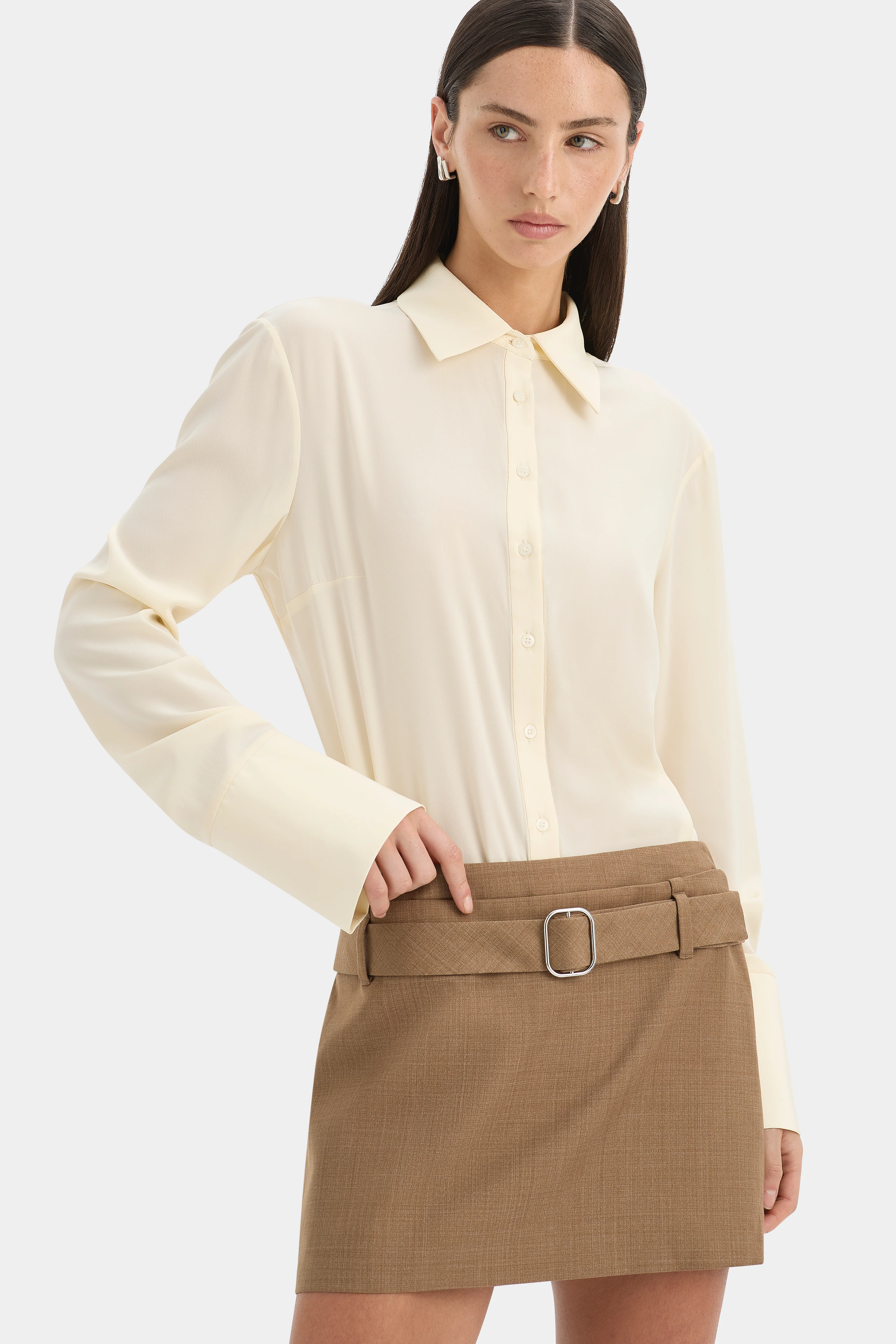 Bastille Belted Mini Skirt - Image 11