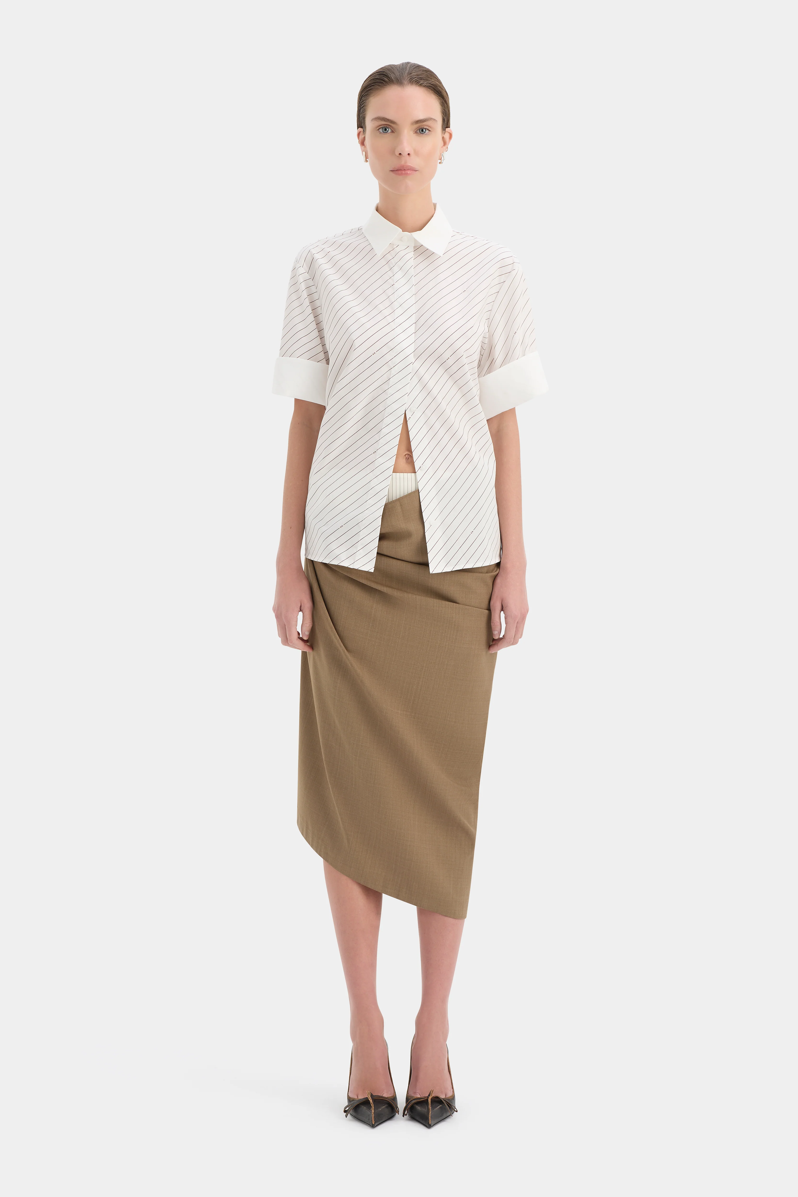 Bastille Layered Midi Skirt - Image 7