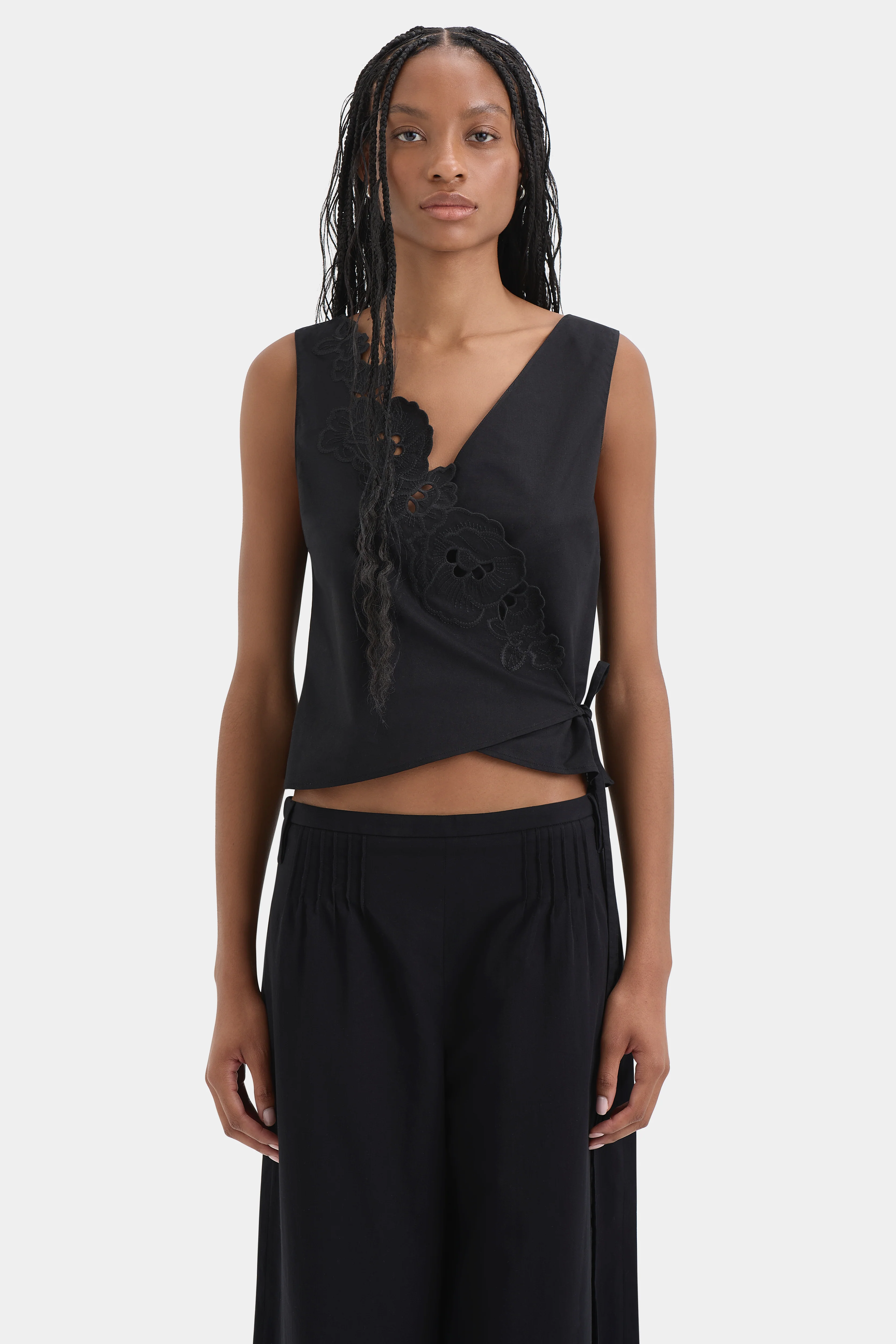 Beatrice Pintuck Pant - Image 4