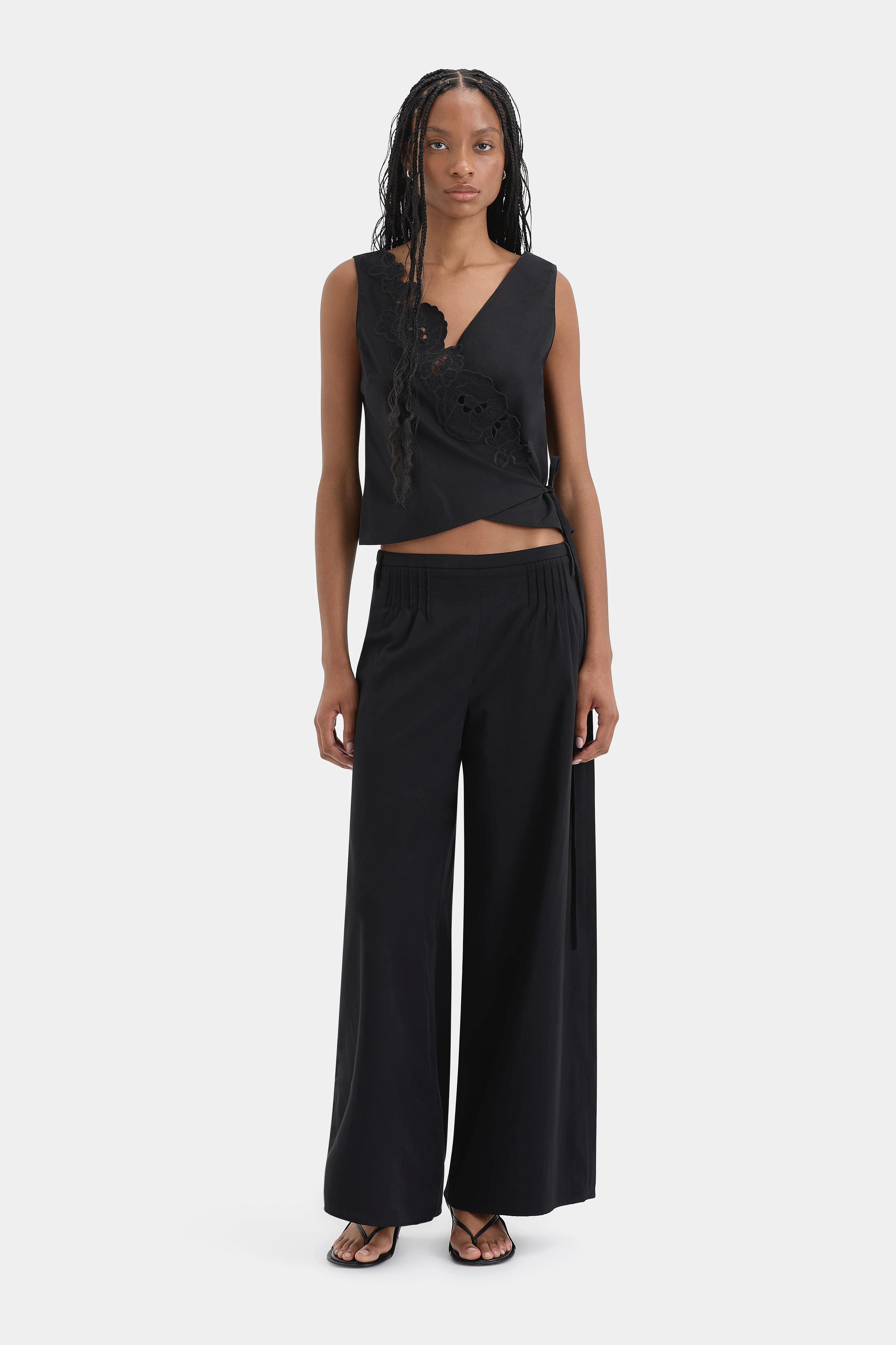 Beatrice Pintuck Pant - Image 5