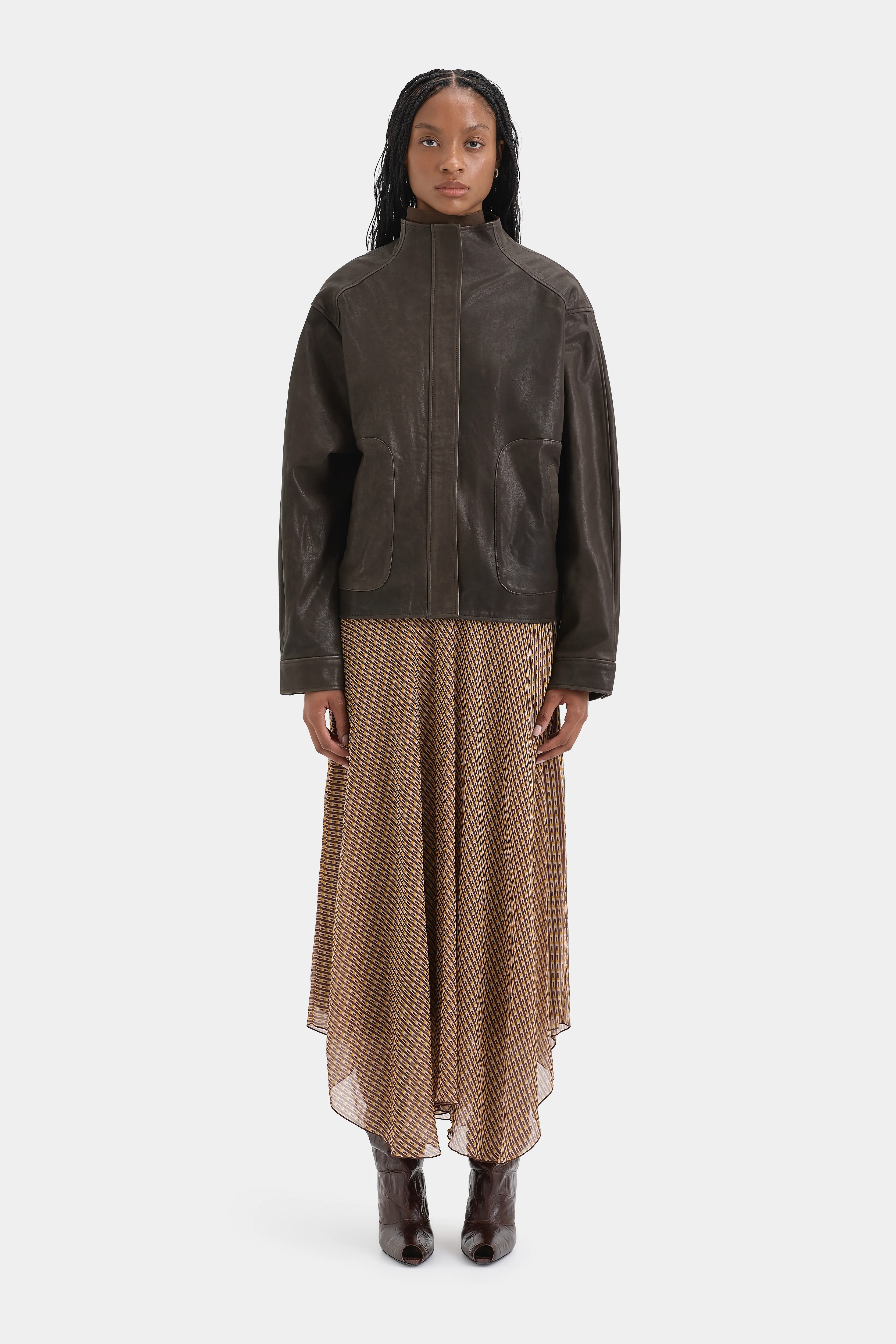 Candela Leather Jacket - Image 2