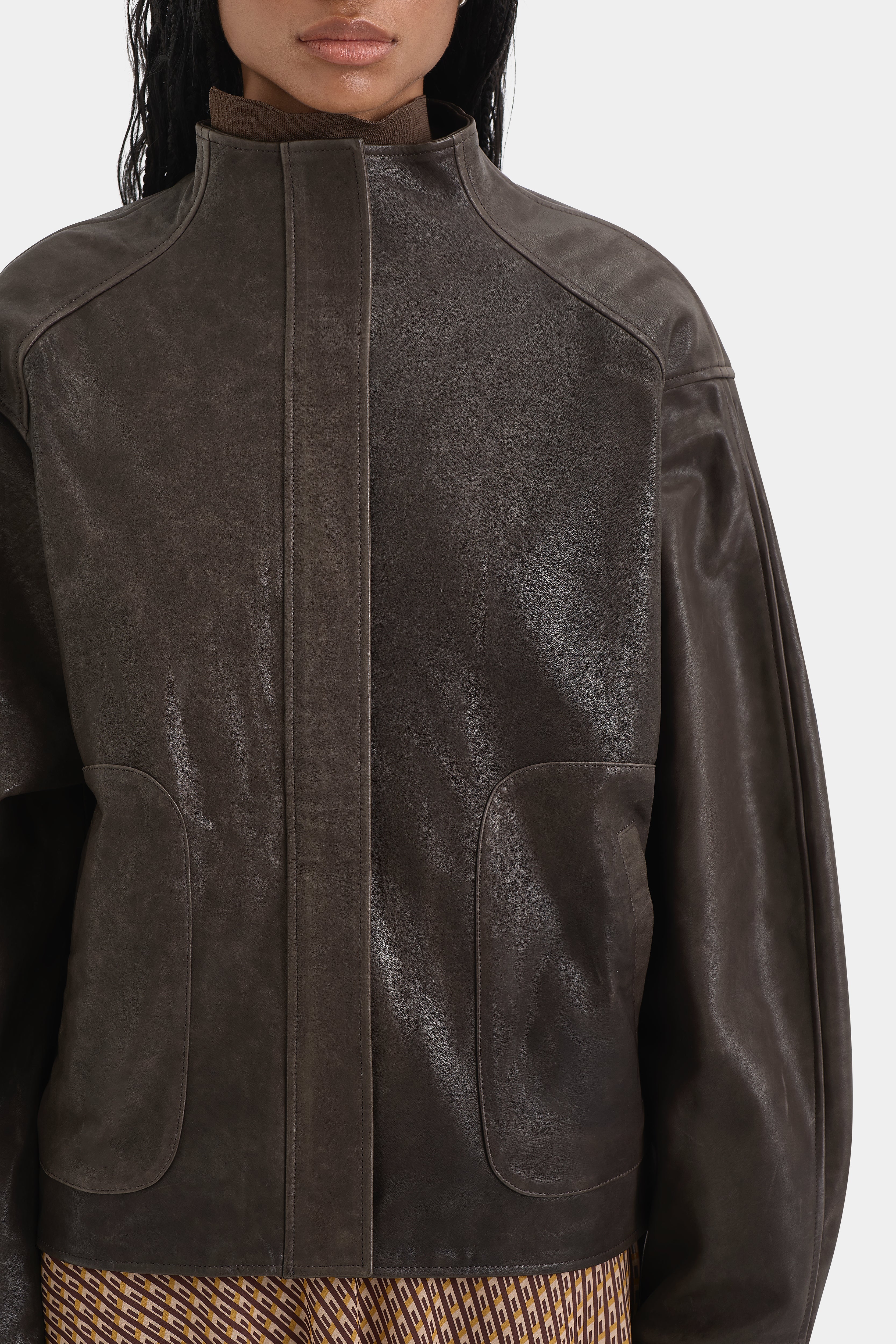 Candela Leather Jacket - Image 5