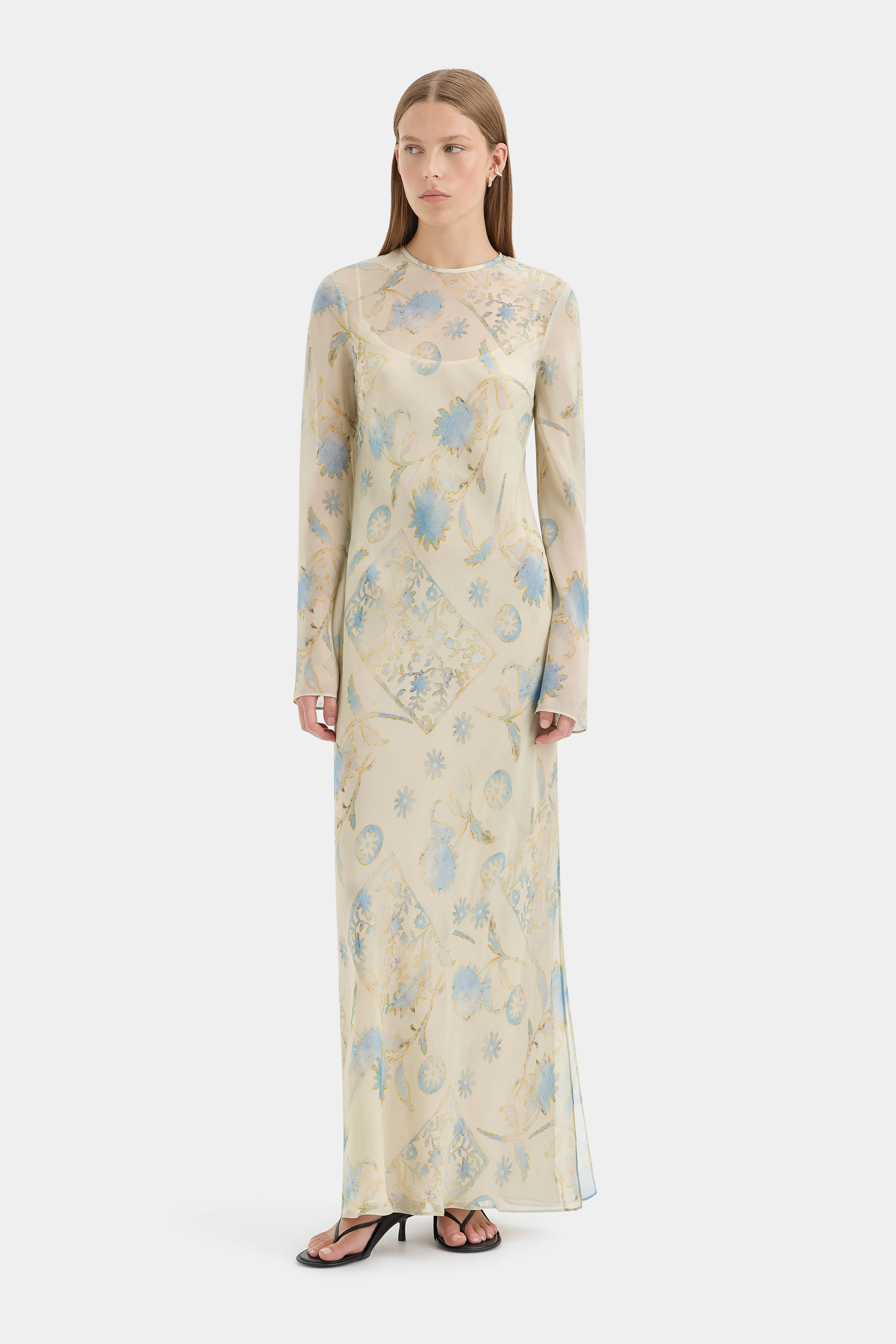 Cecile Long Sleeve Dress - Image 6