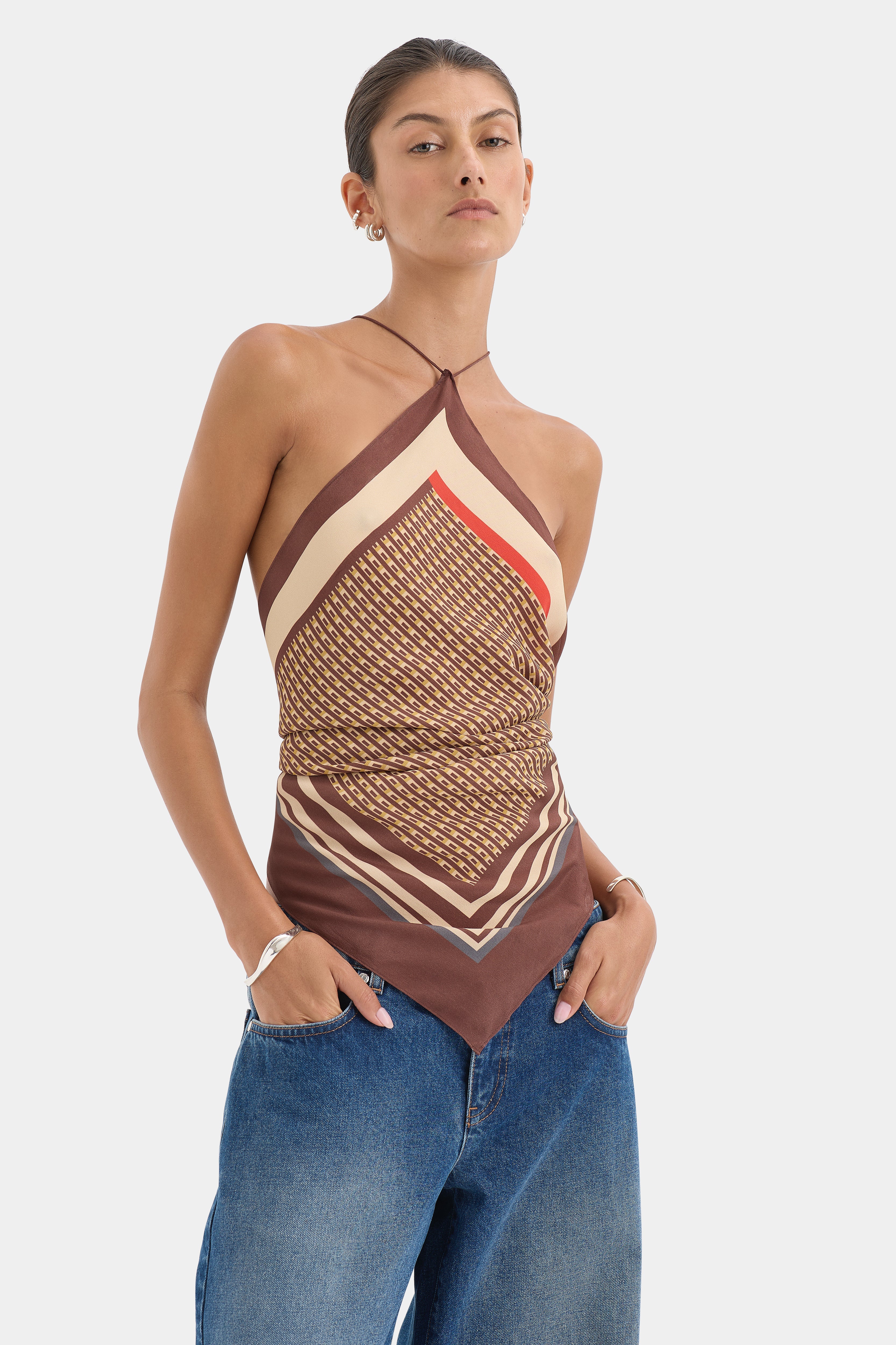 Cooper Scarf Top - Image 6