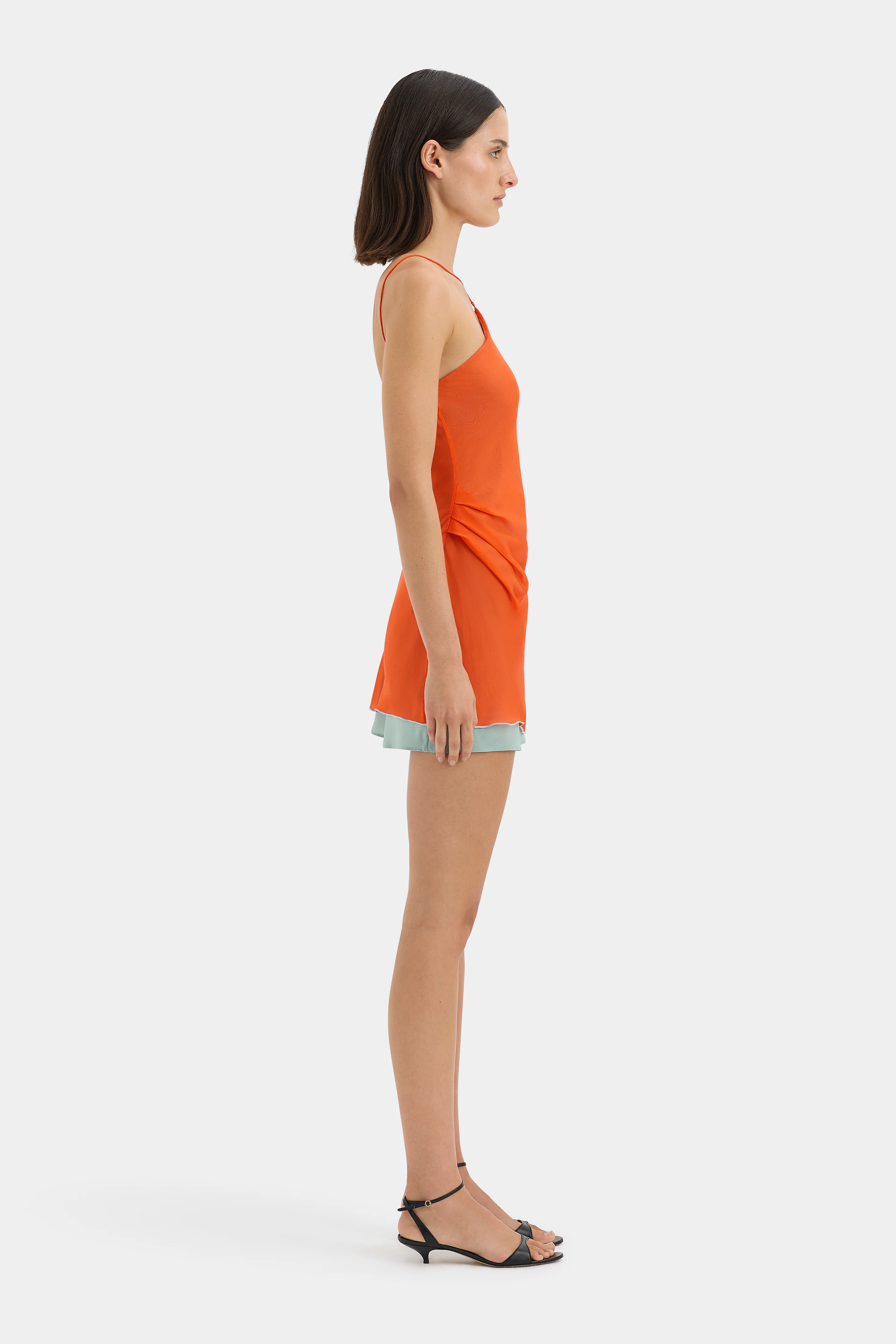 Danica Tie Mini Dress - Image 4