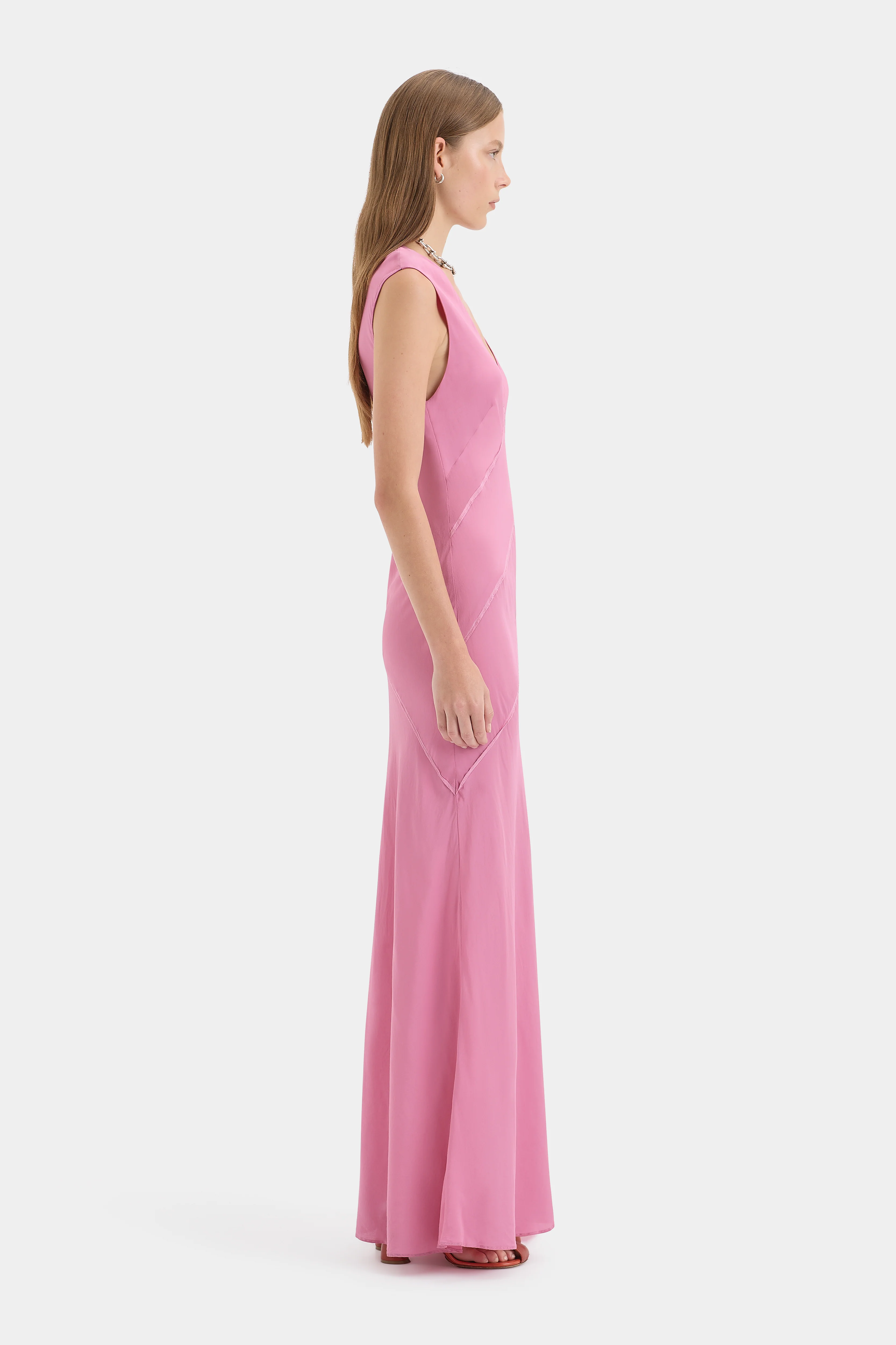 Elin Panelled Gown - Image 4