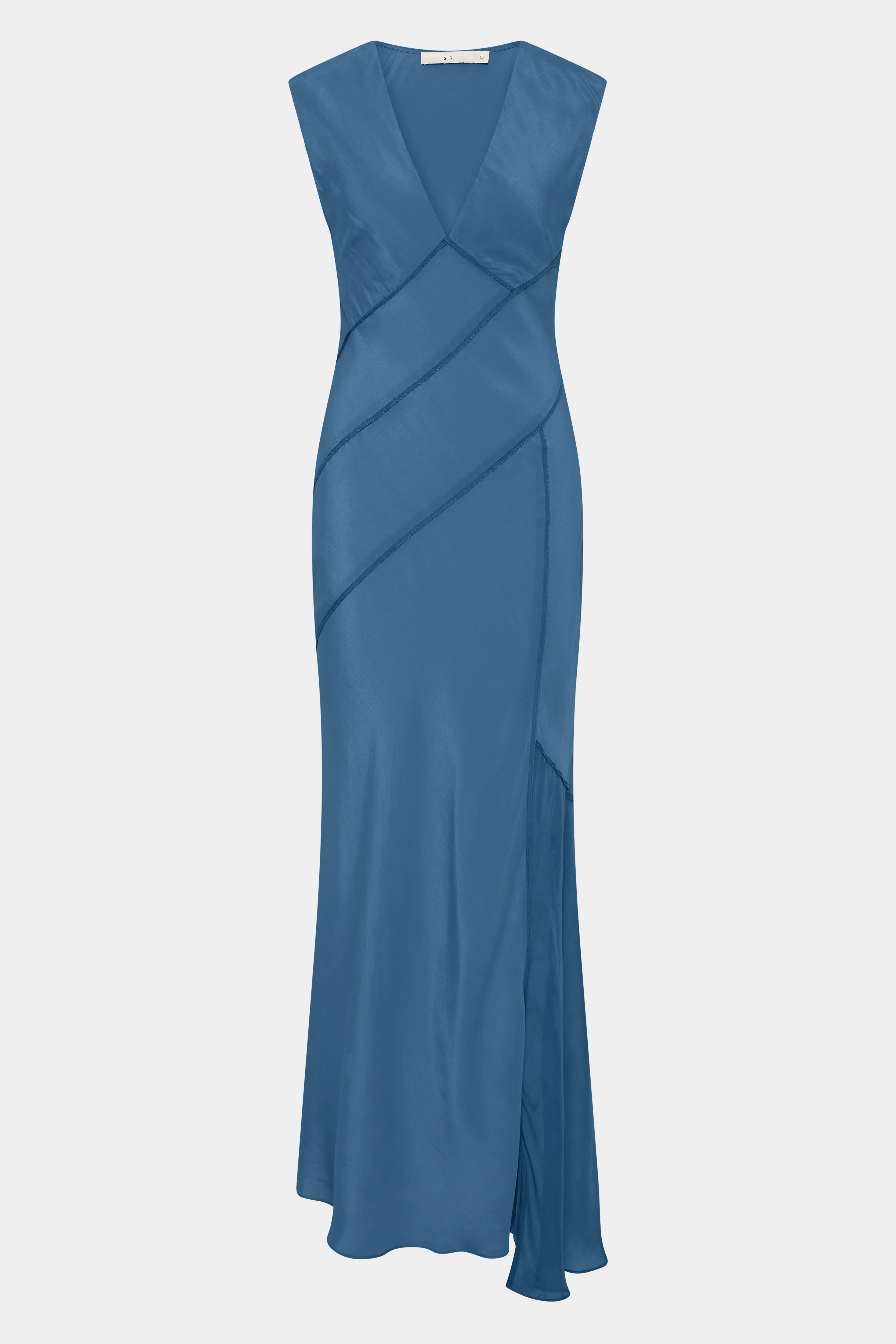 Elin Panelled Gown - Image 6