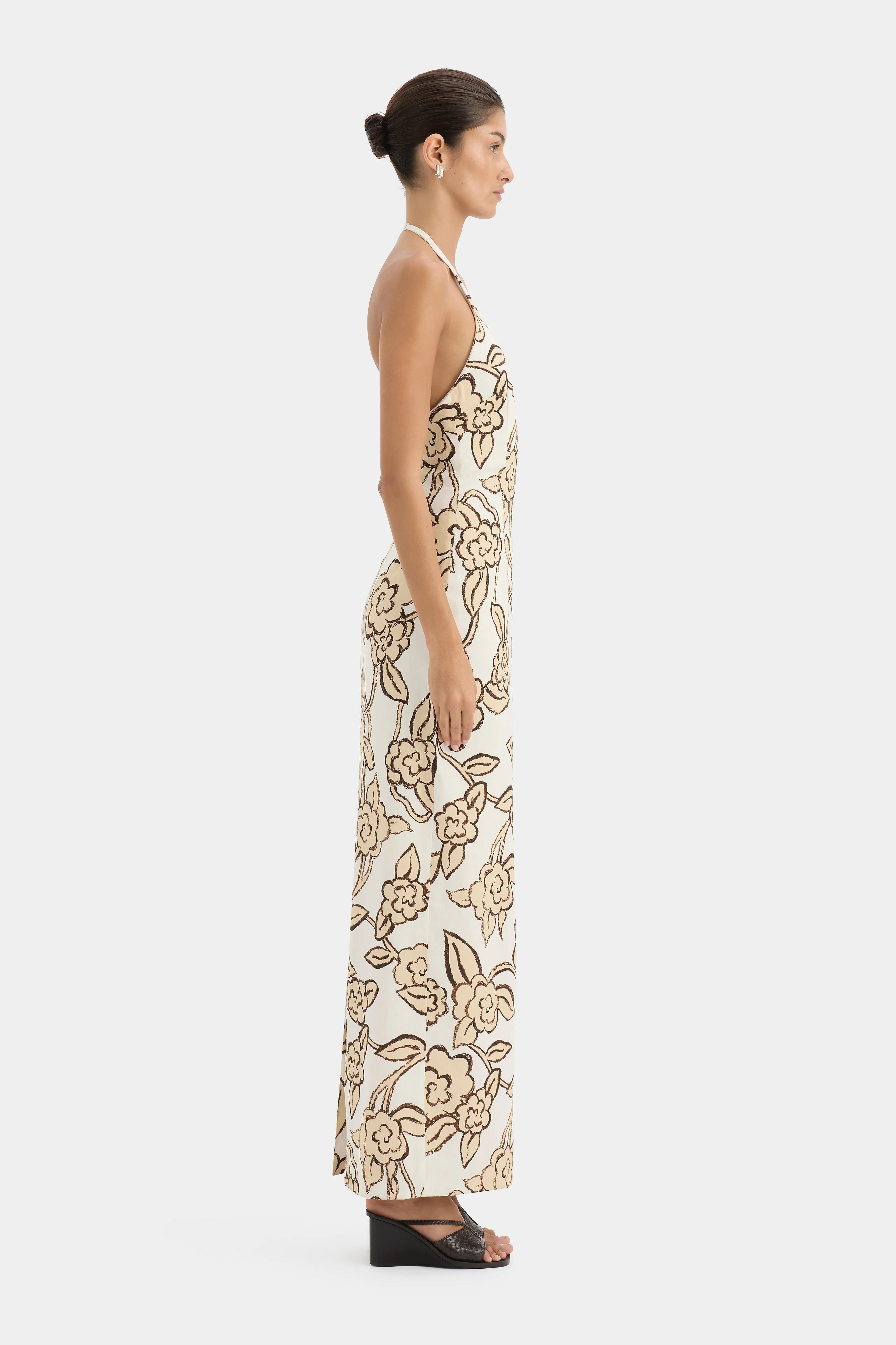 Elodie Halter Midi Dress - Image 4