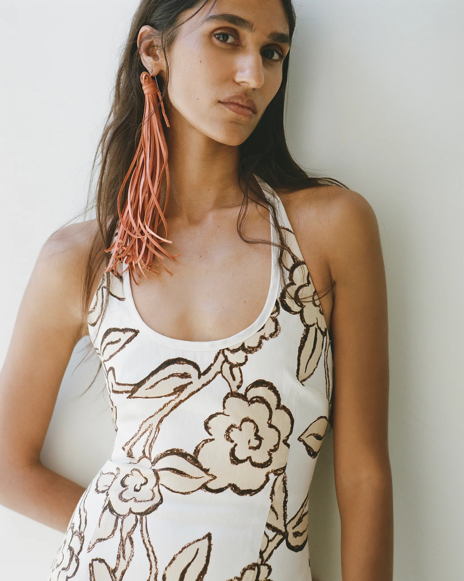 Elodie Halter Midi Dress - Image 5