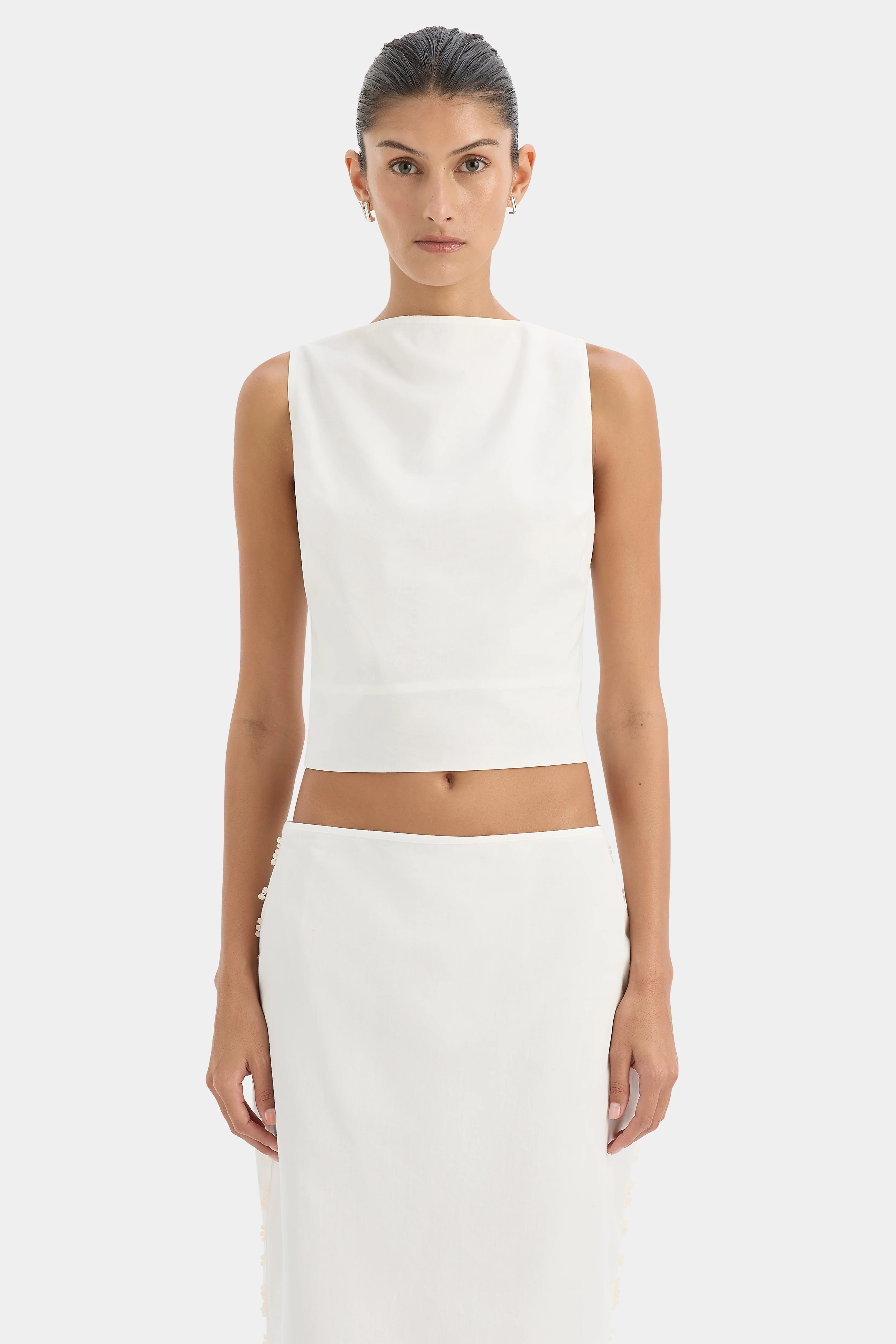 Elysee Open Back Top