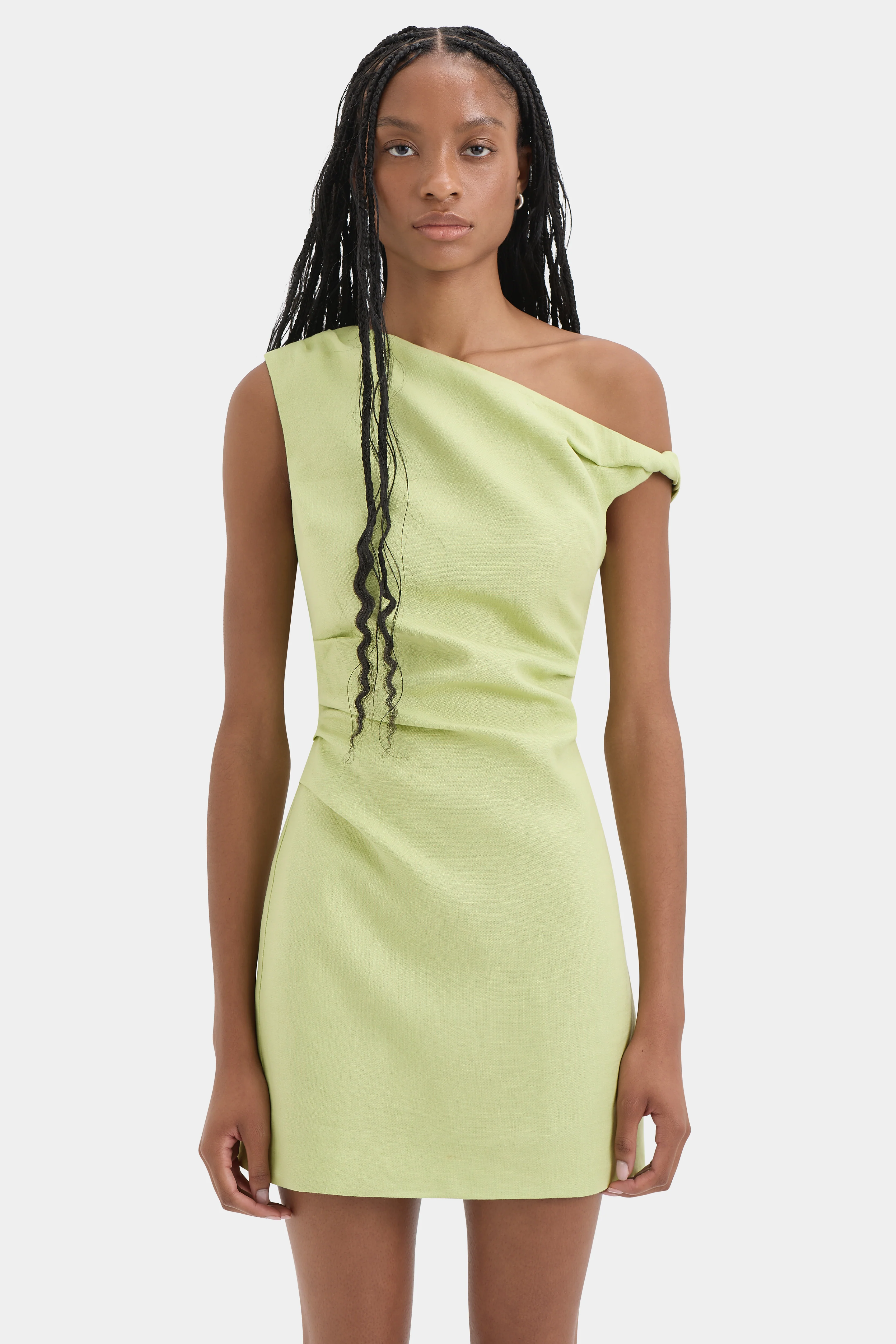 Favi Twist Mini Dress - Image 4