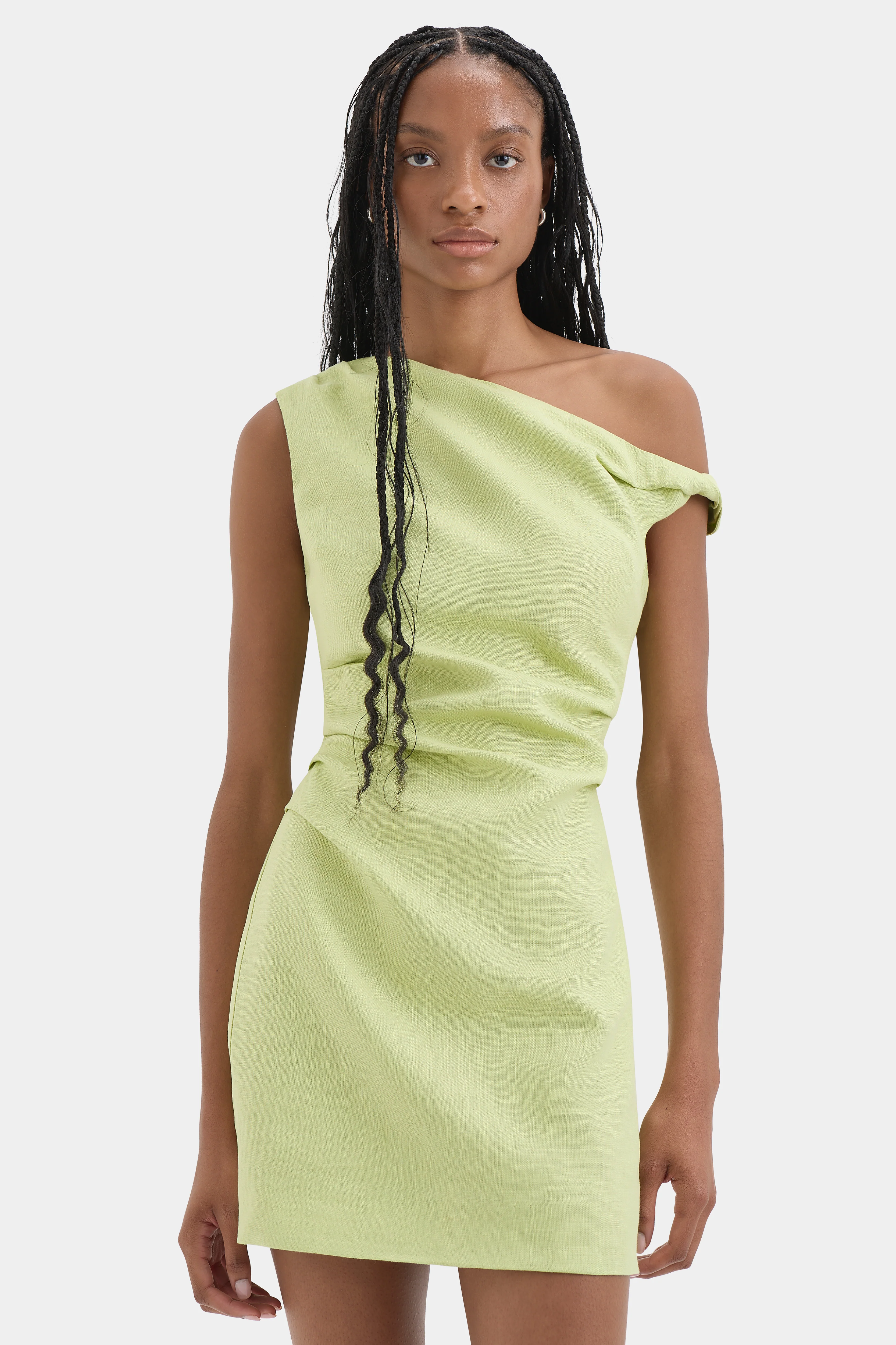 Favi Twist Mini Dress - Image 5