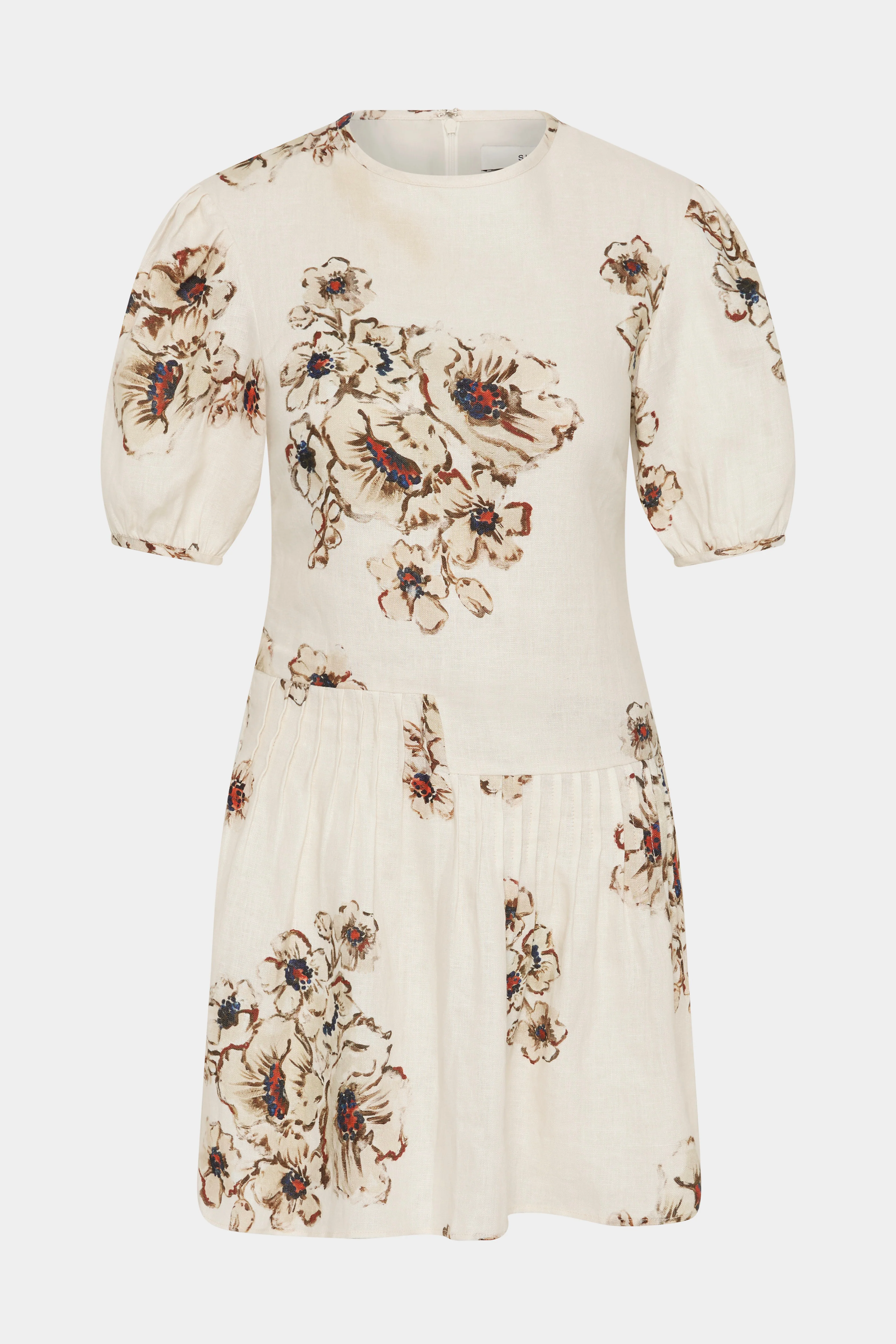 Freja Puff Sleeve Mini Dress - Image 6