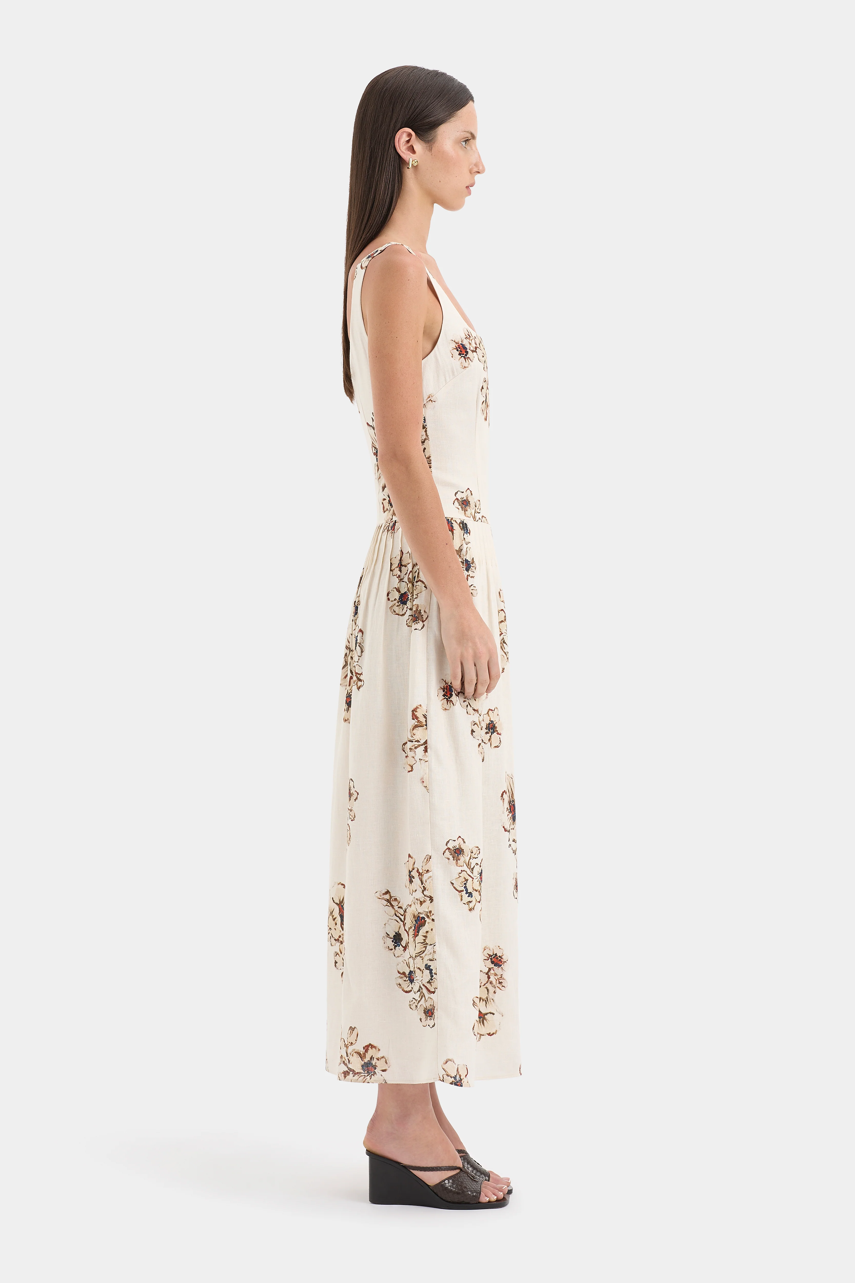 Freja Tiered Midi Dress - Image 3