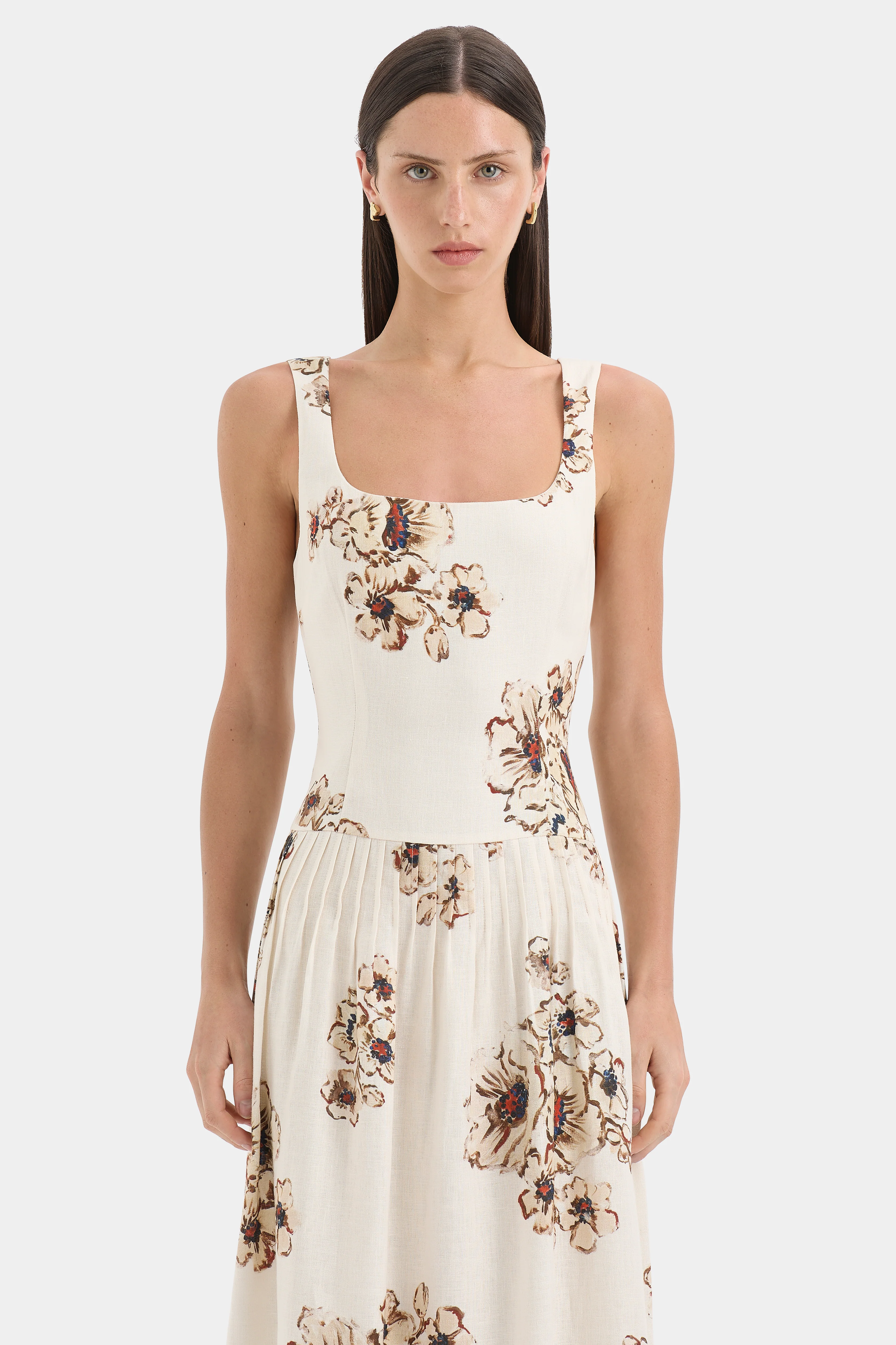 Freja Tiered Midi Dress - Image 4