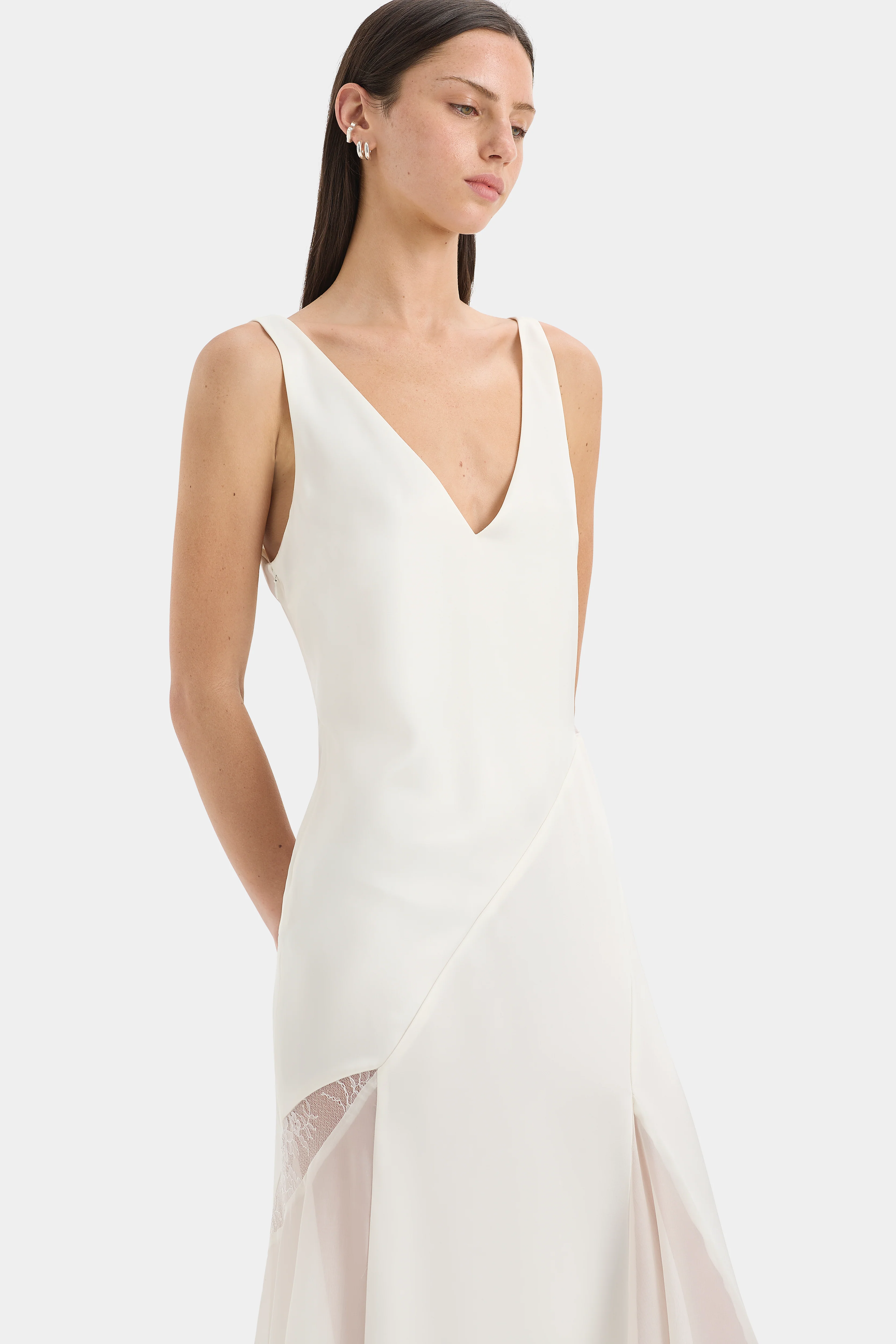 Ingrid Lace Midi Dress - Image 5