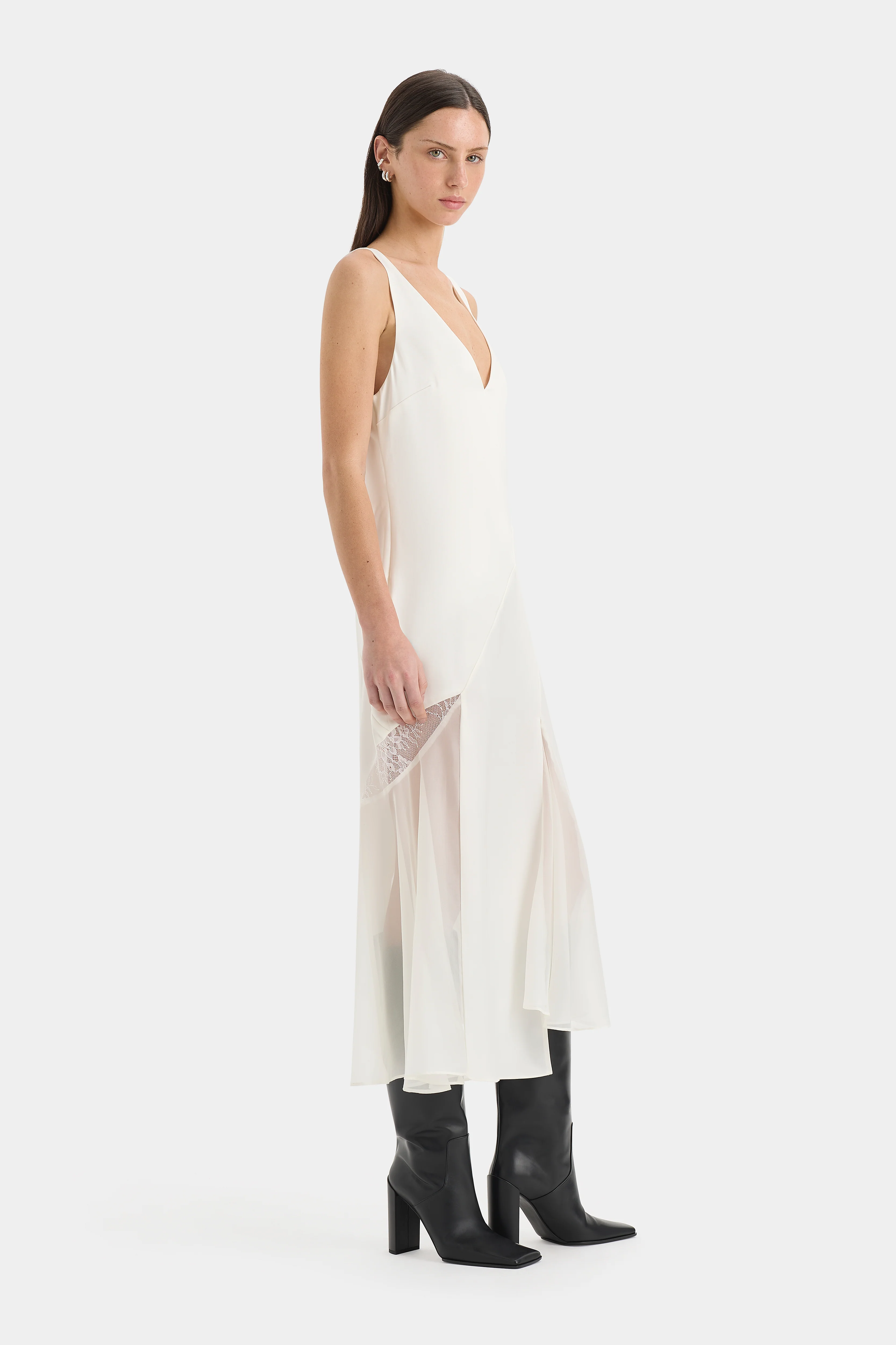 Ingrid Lace Midi Dress - Image 6
