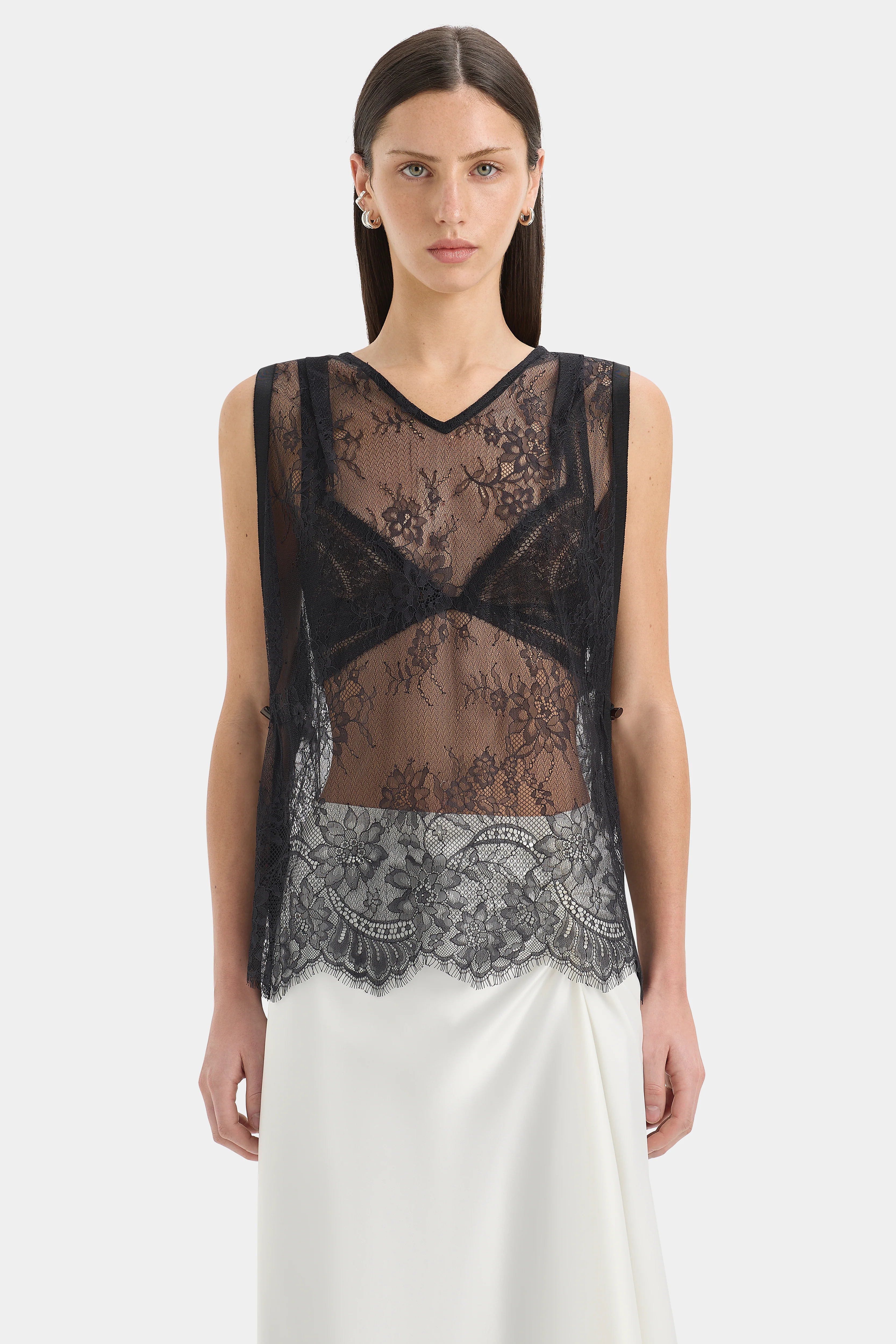 Ingrid Lace Midi Skirt - Image 10