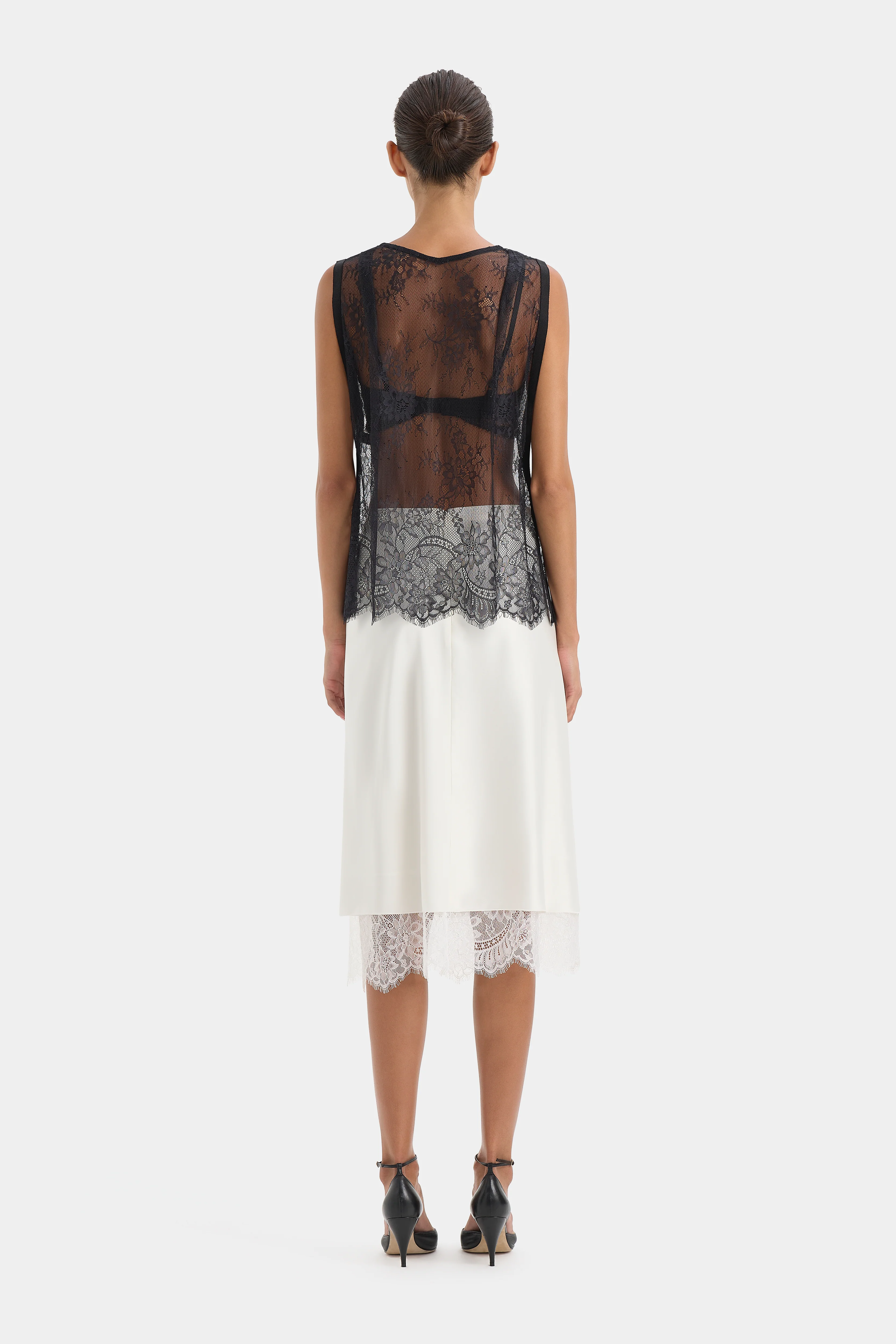 Ingrid Lace Midi Skirt - Image 3