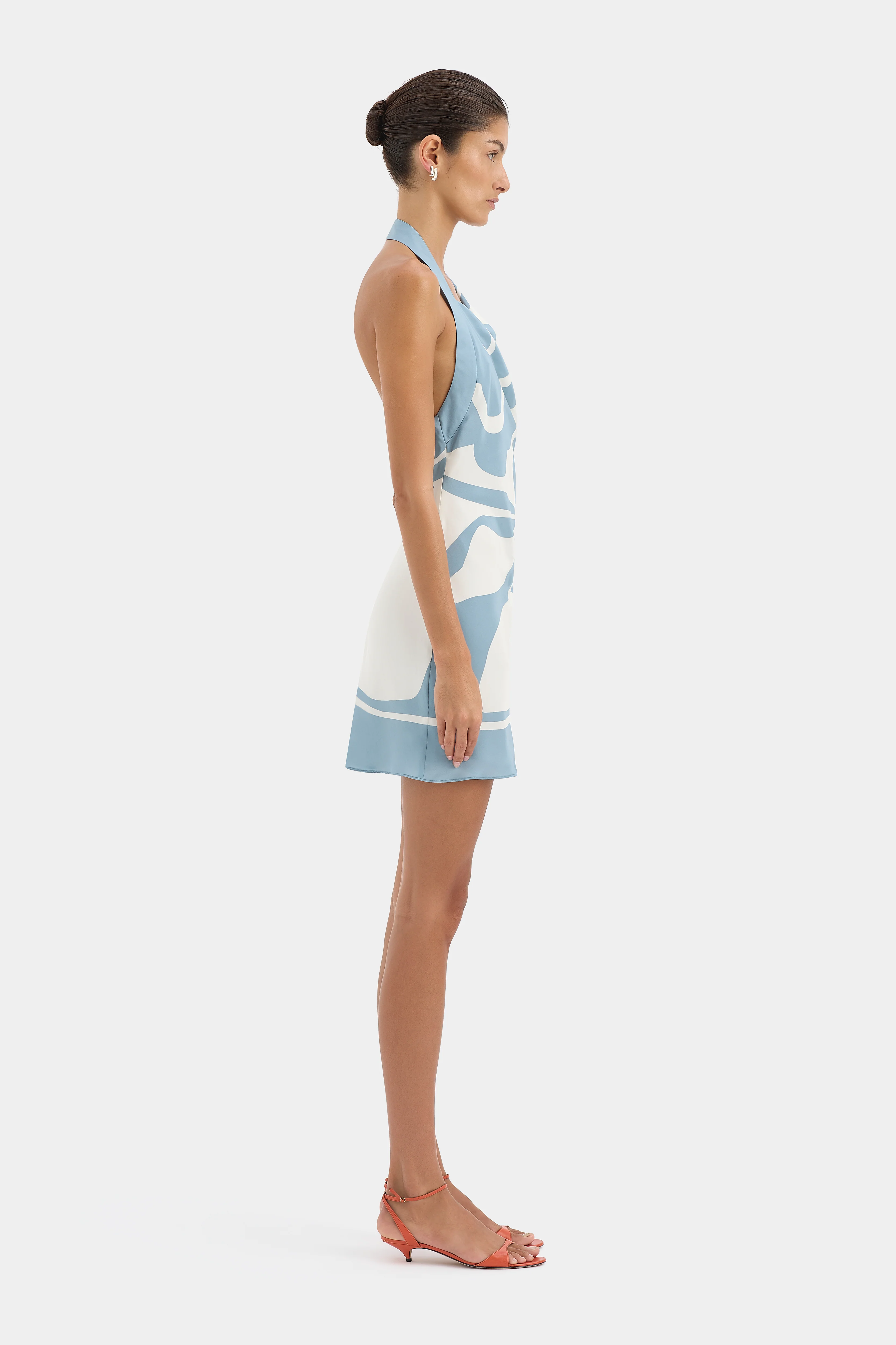 Lilou Halter Mini Dress - Image 3