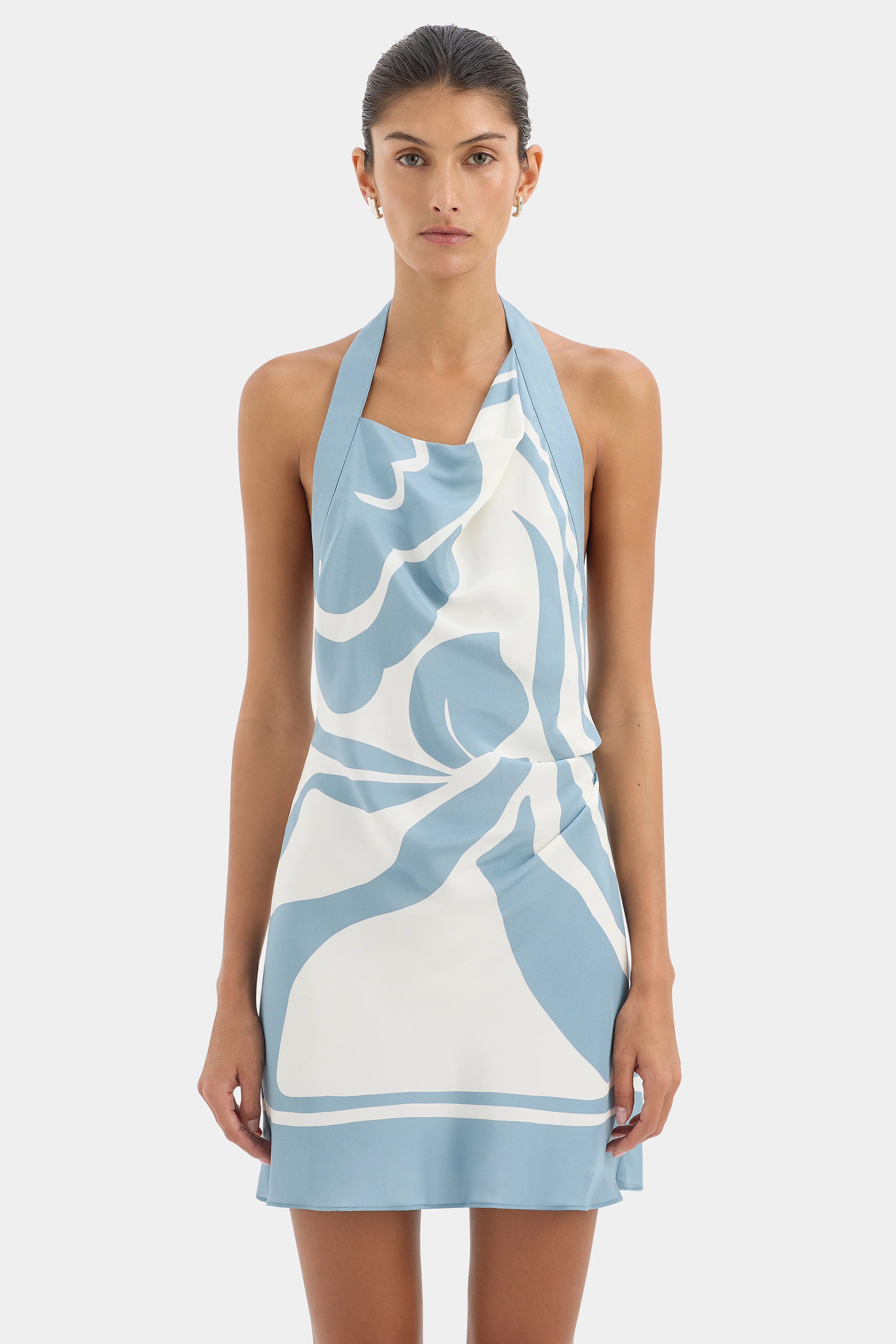 Lilou Halter Mini Dress - Image 4