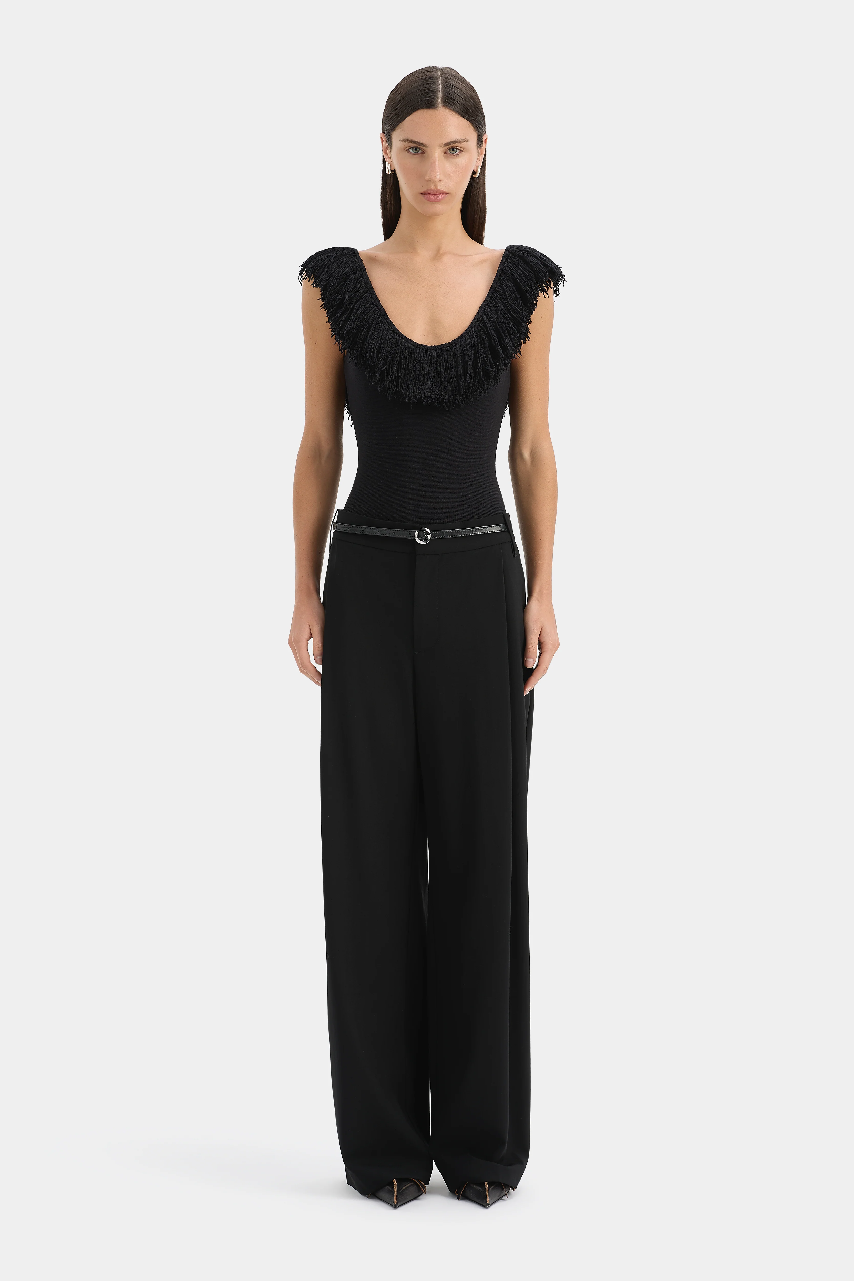 Marcelline Fringe Bodysuit - Image 3