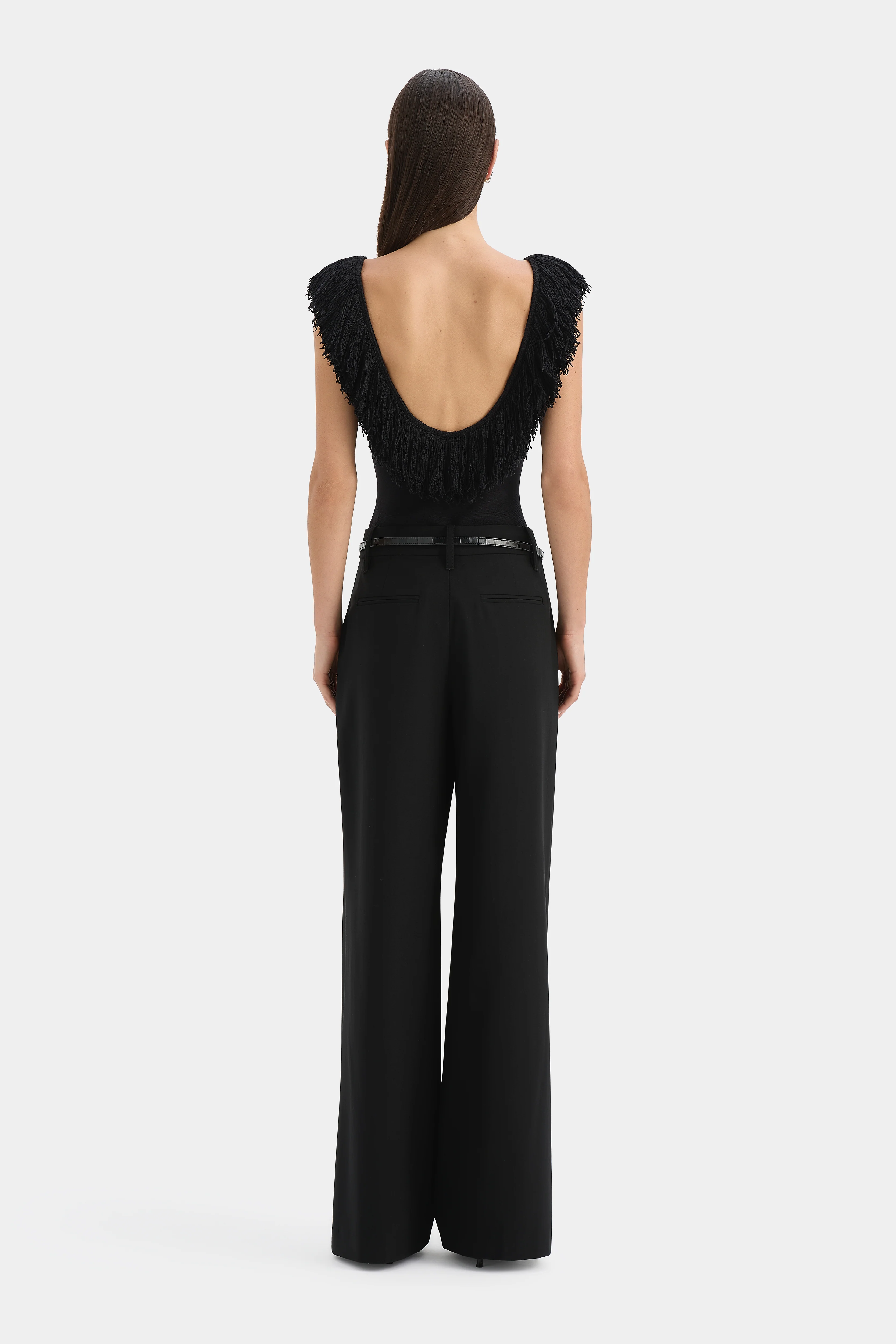 Marcelline Fringe Bodysuit - Image 4