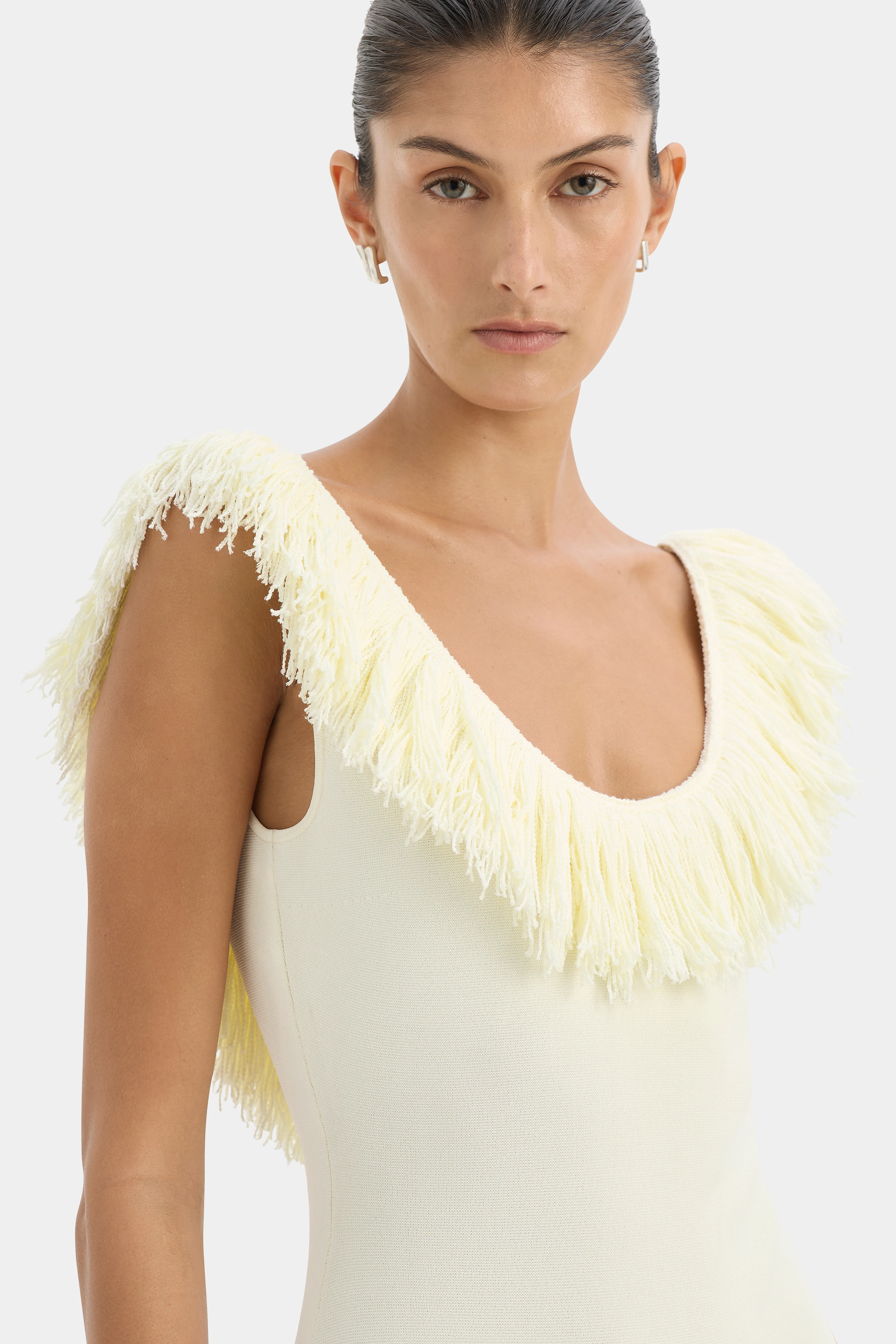 Marcelline Fringe Bodysuit - Image 5