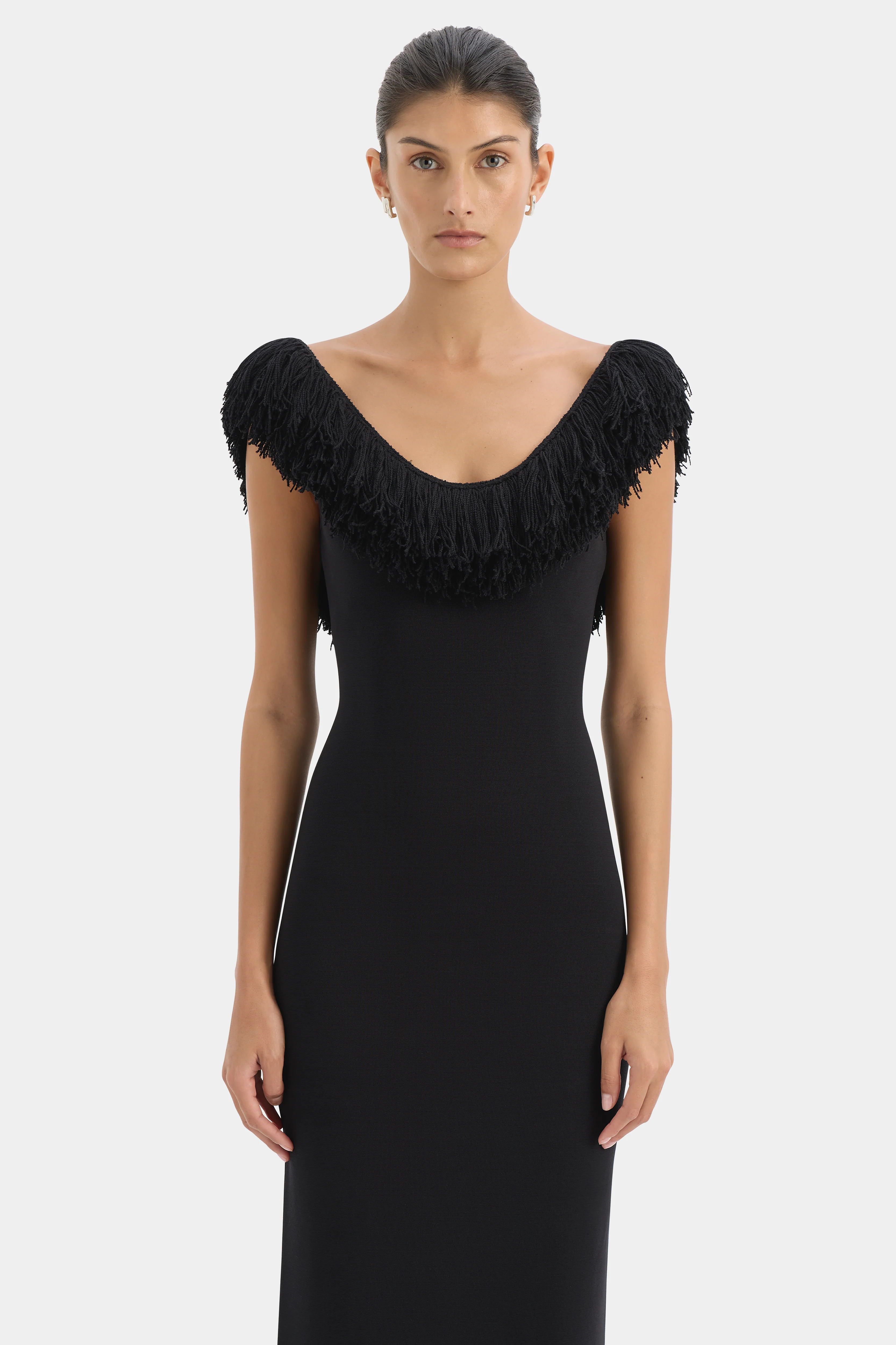 Marcelline Fringe Gown - Image 5