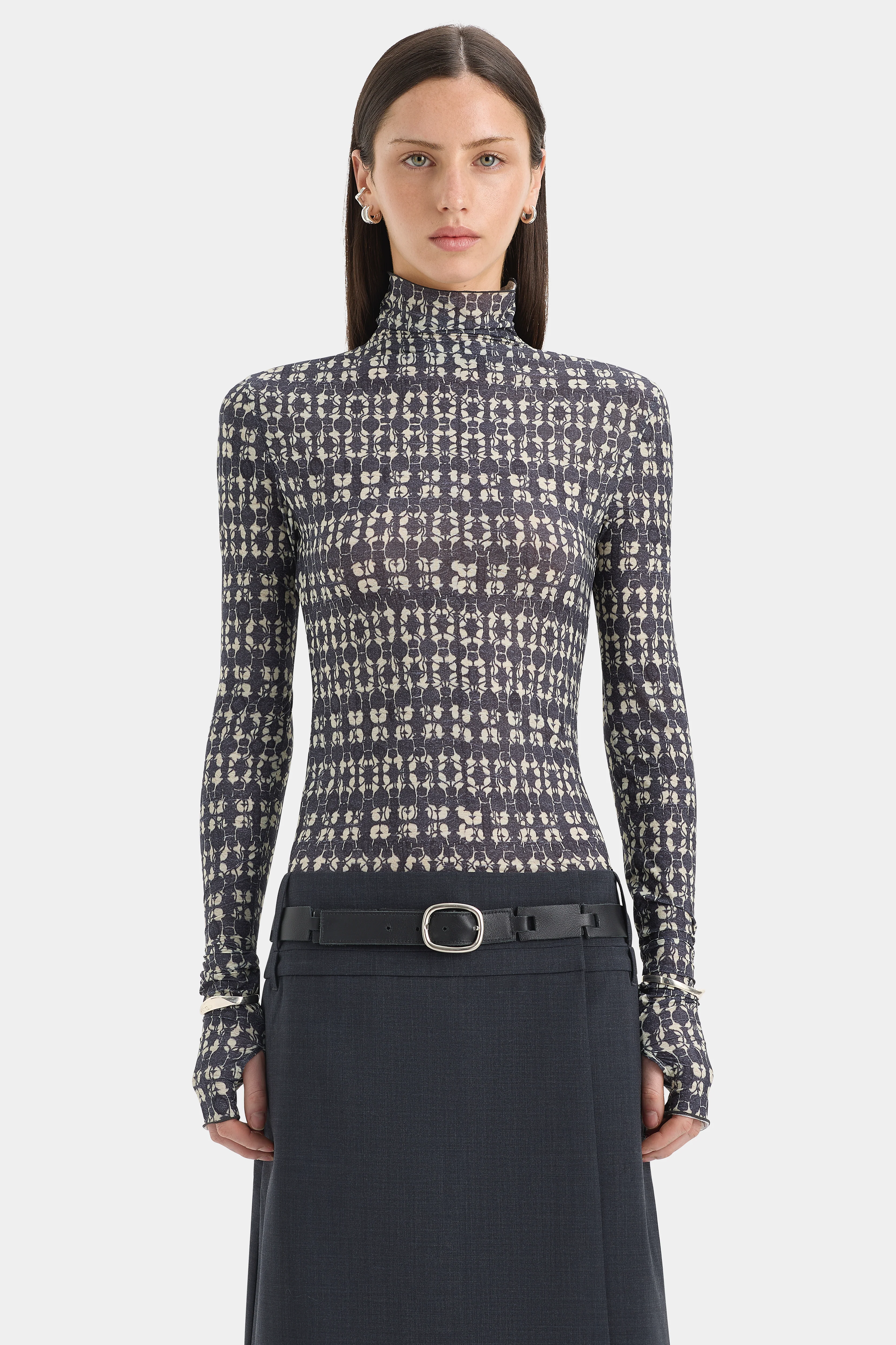 Mathias Tailored Midi Skirt - Image 4