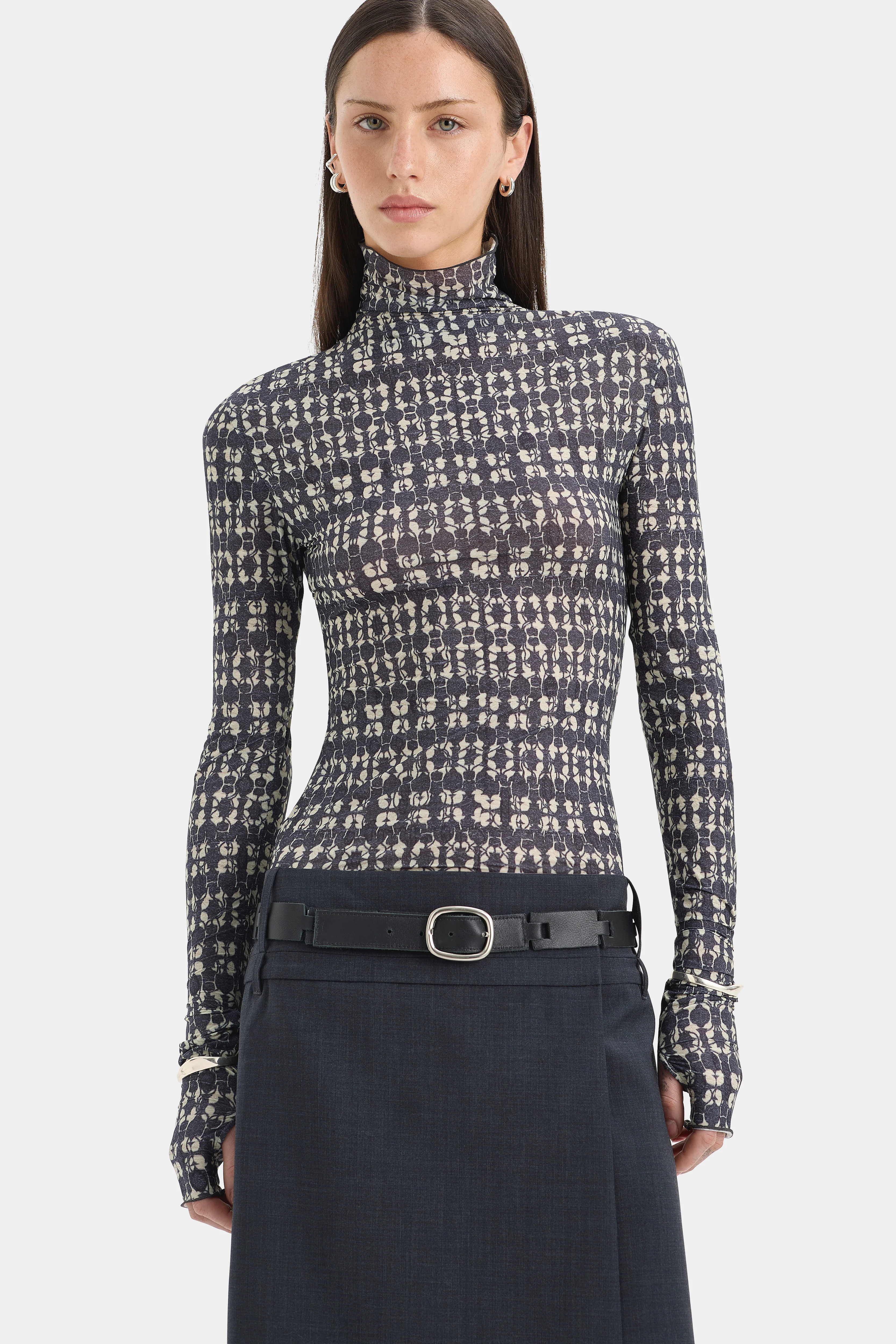 Mathias Tailored Midi Skirt - Image 5