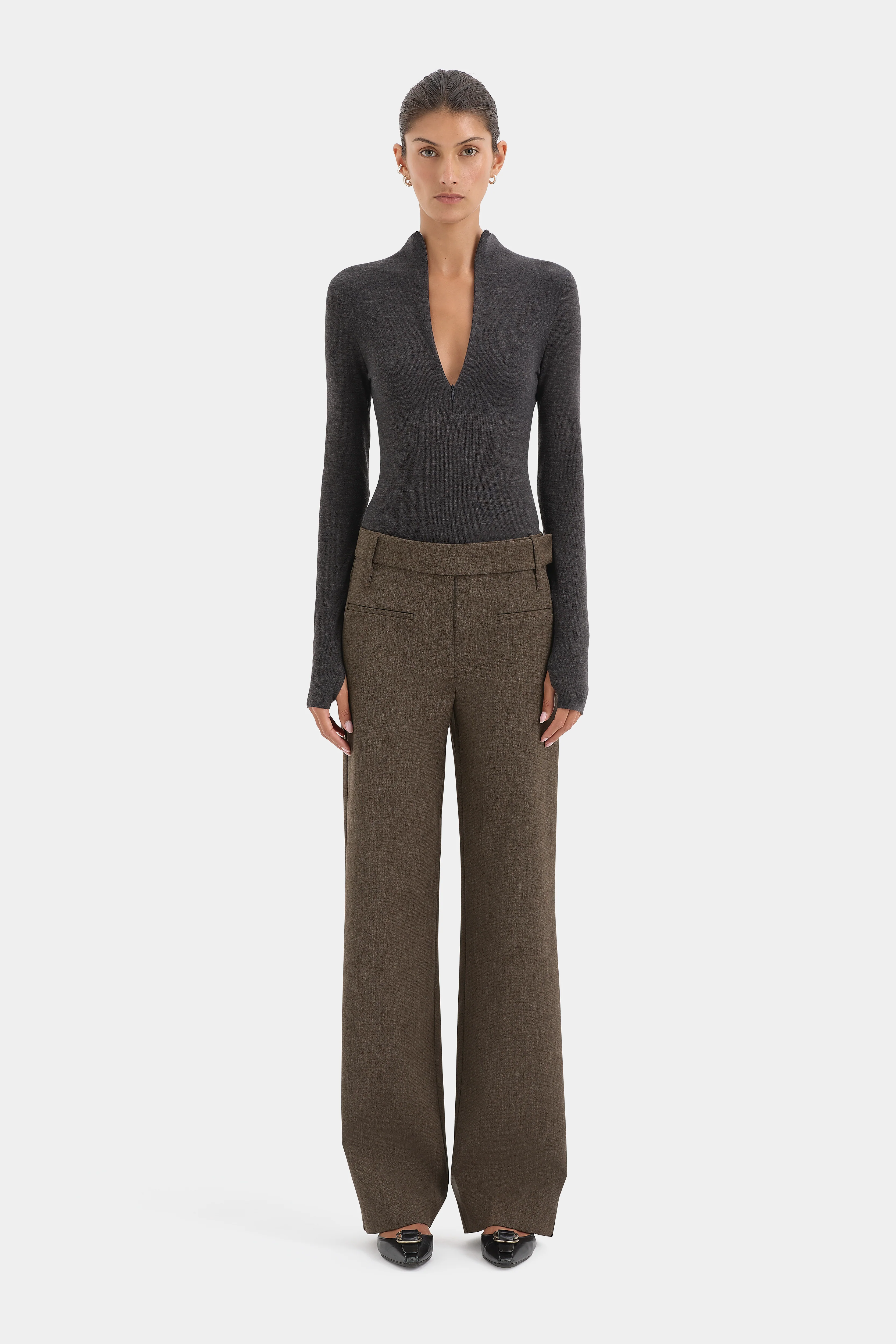 Mikkel Zip Long Sleeve Top - Image 3