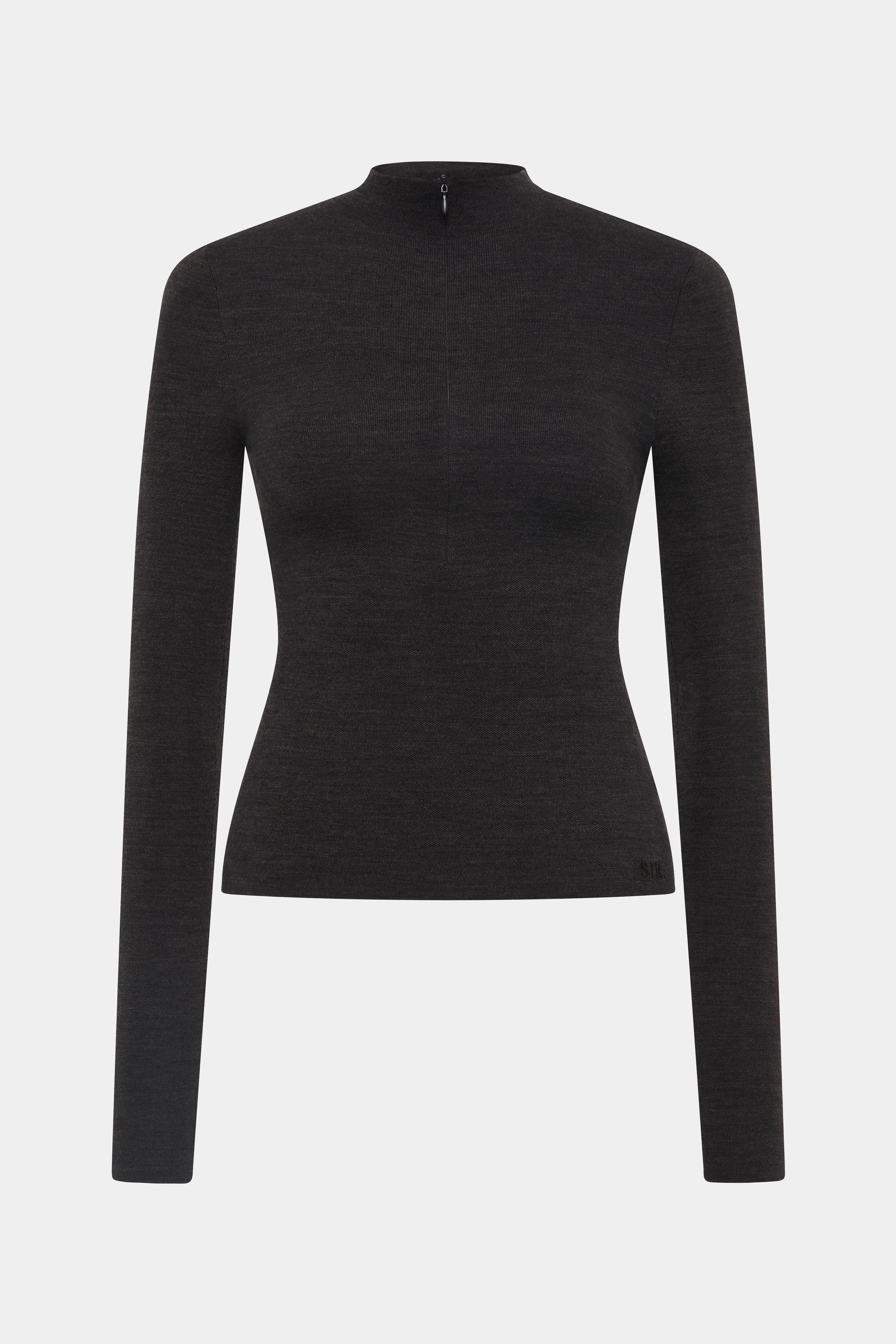 Mikkel Zip Long Sleeve Top - Image 9