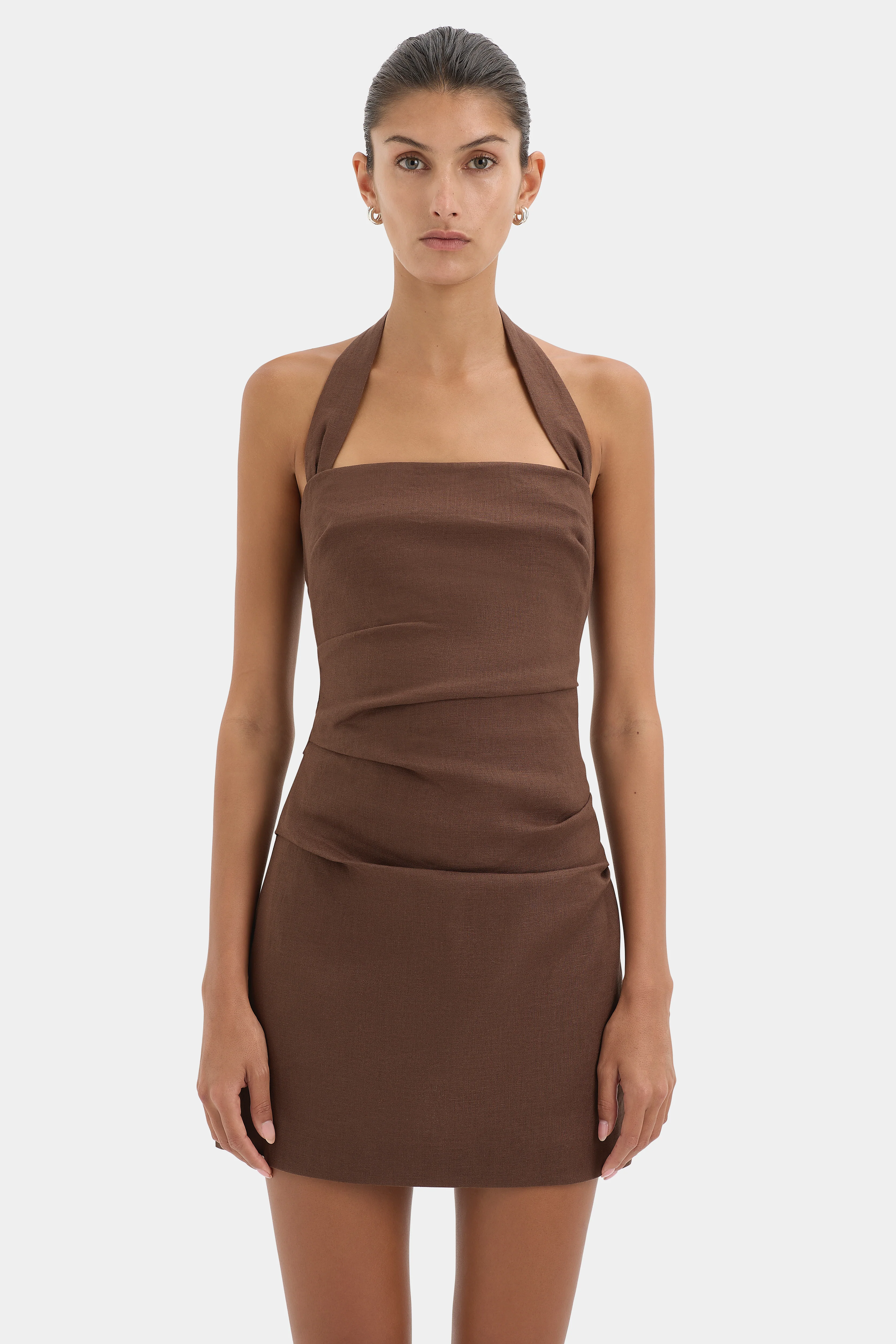 Noemi Halter Mini Dress - Image 4