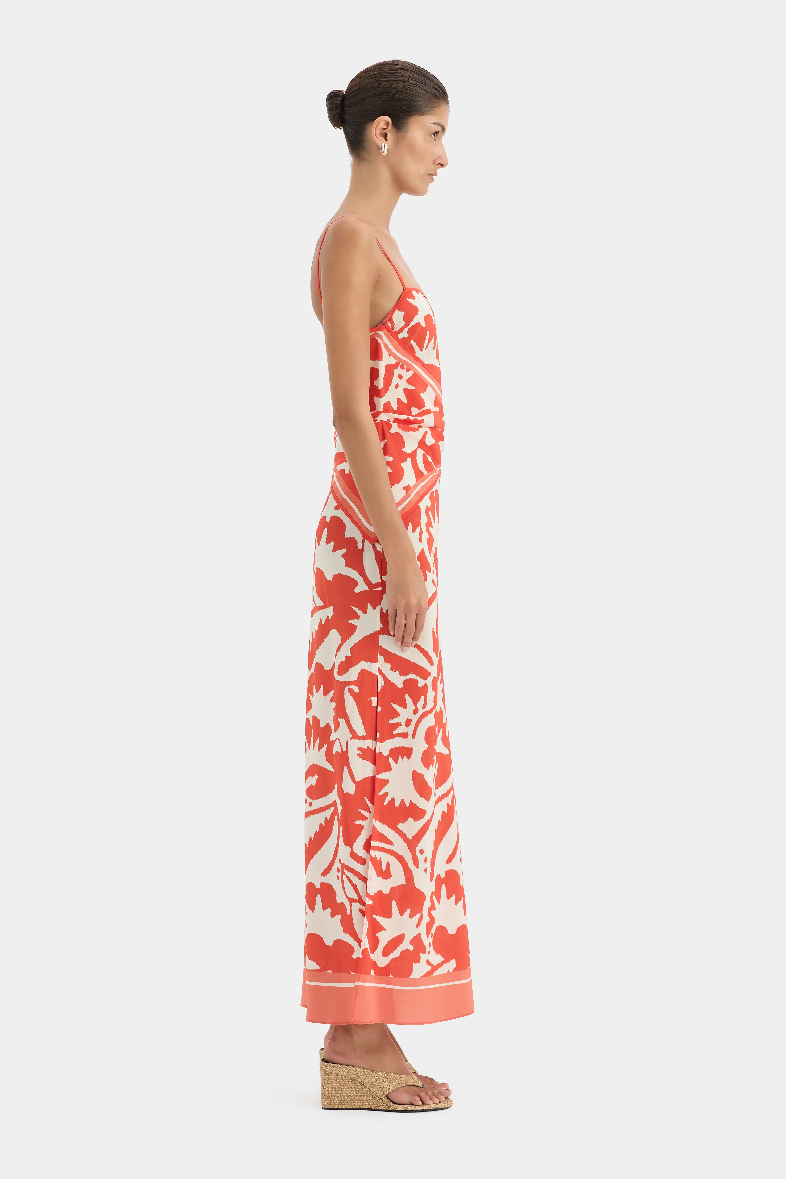 Palmera Scarf Maxi Dress - Image 3
