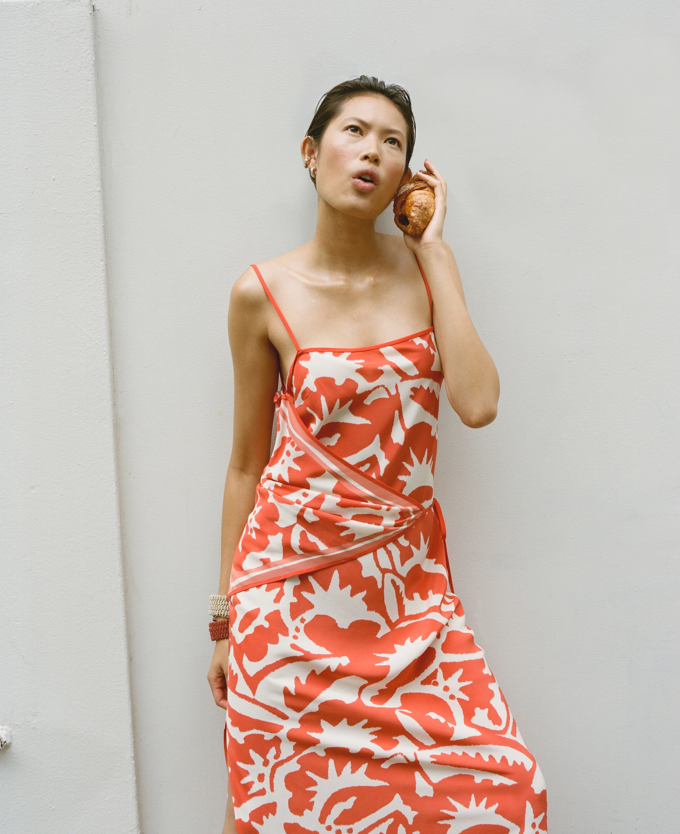 Palmera Scarf Maxi Dress - Image 4