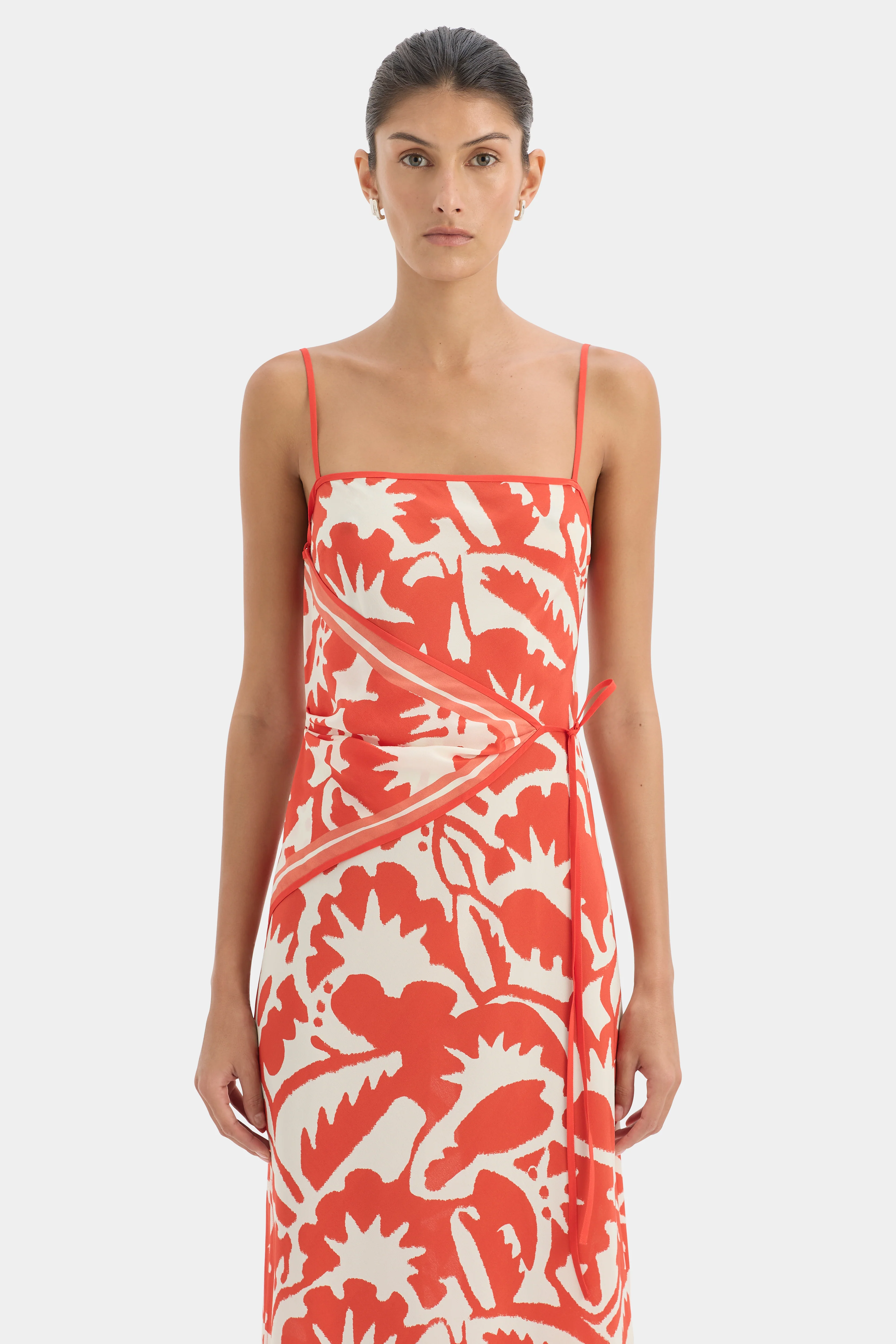Palmera Scarf Maxi Dress - Image 5