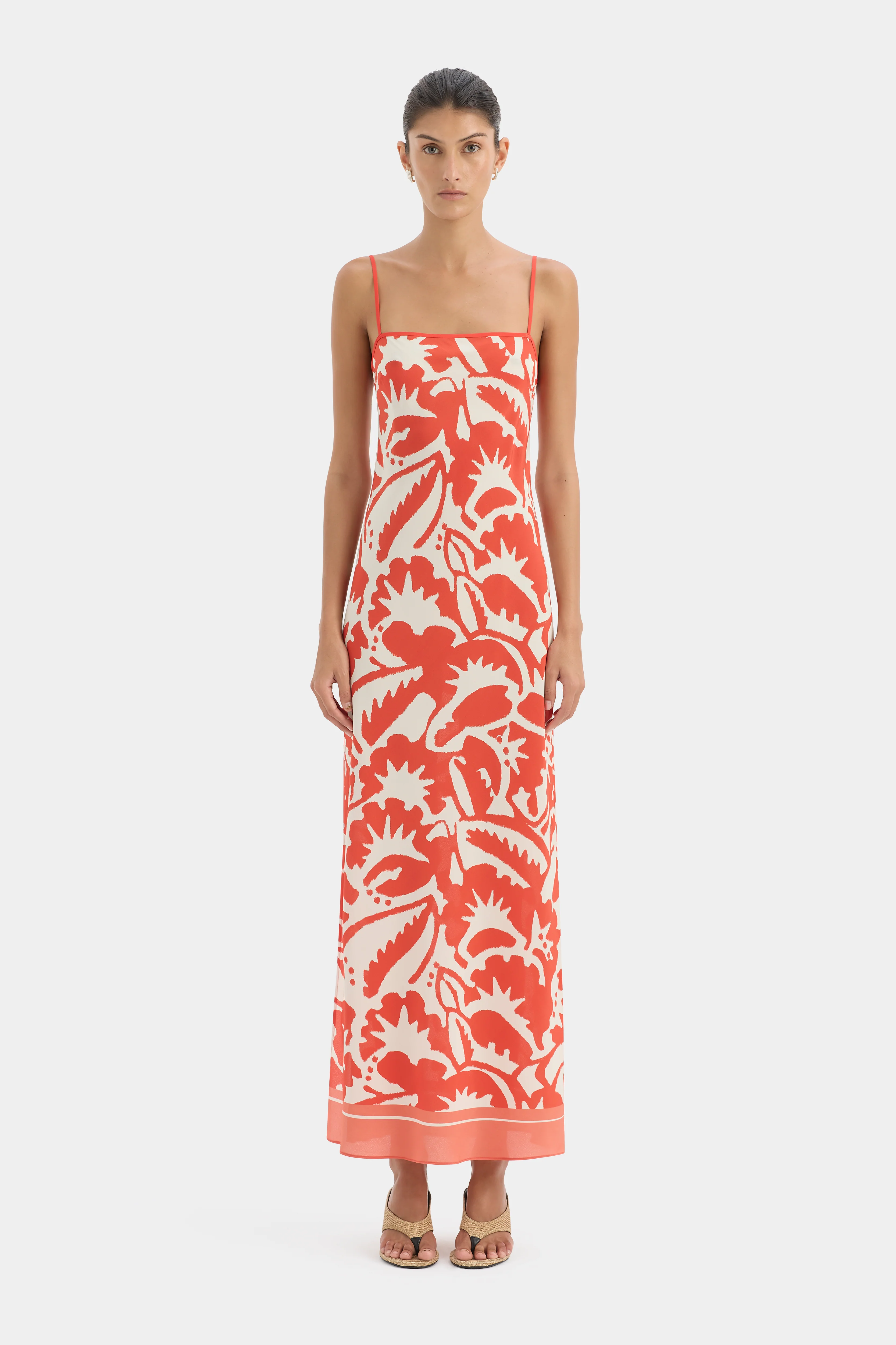 Palmera Scarf Maxi Dress - Image 6