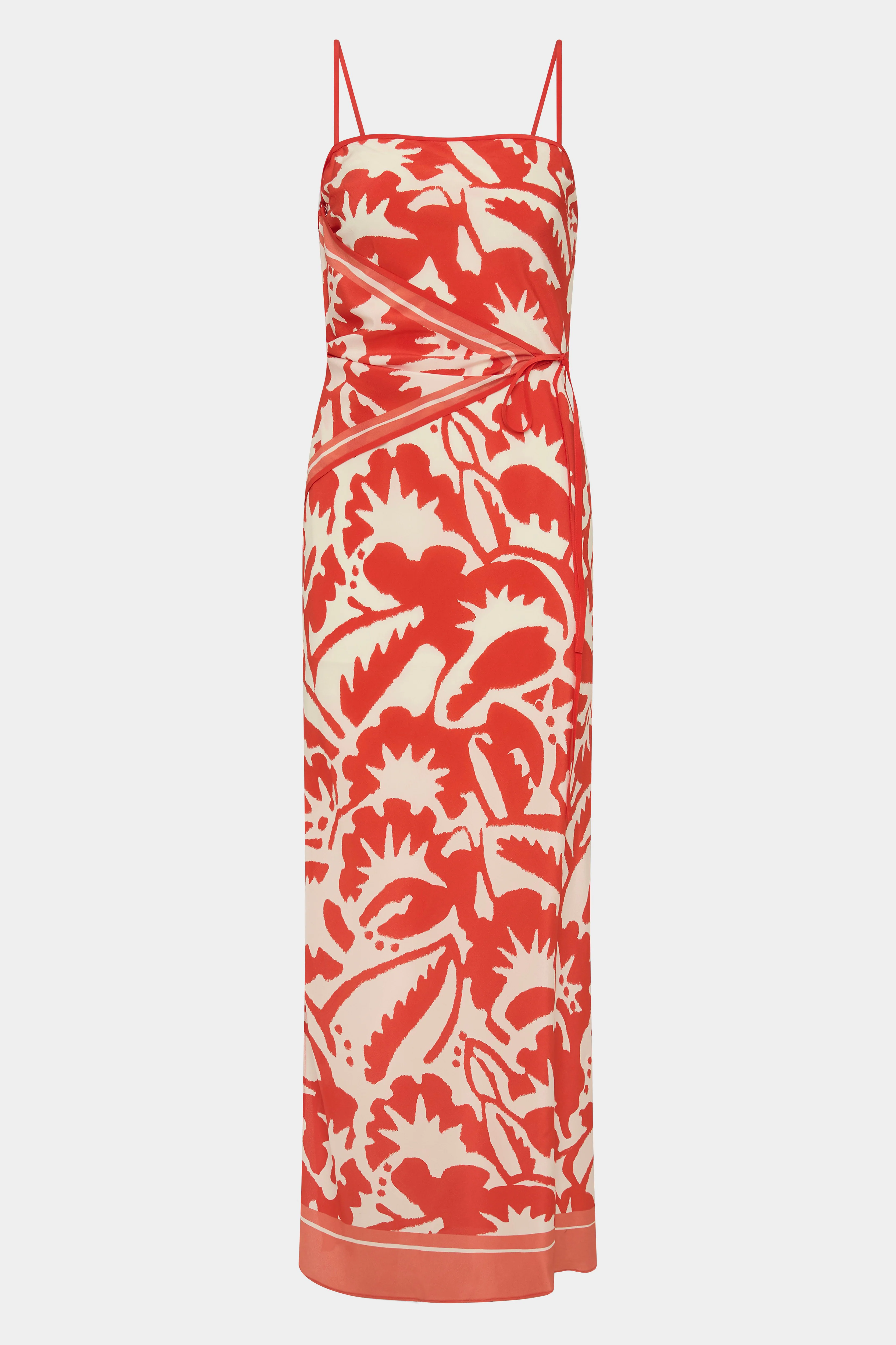 Palmera Scarf Maxi Dress - Image 7