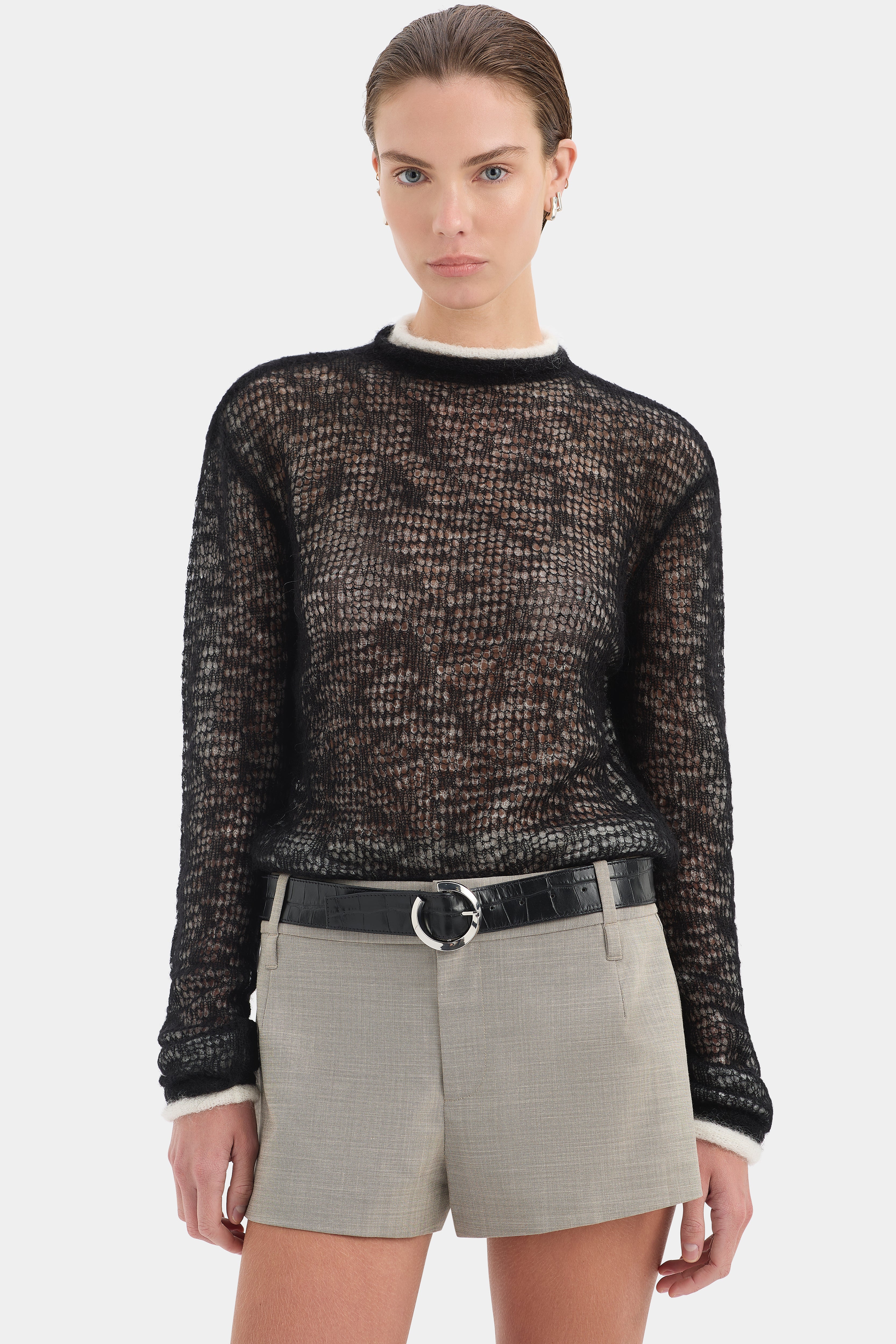 Penelope Layered Knit Top - Image 7
