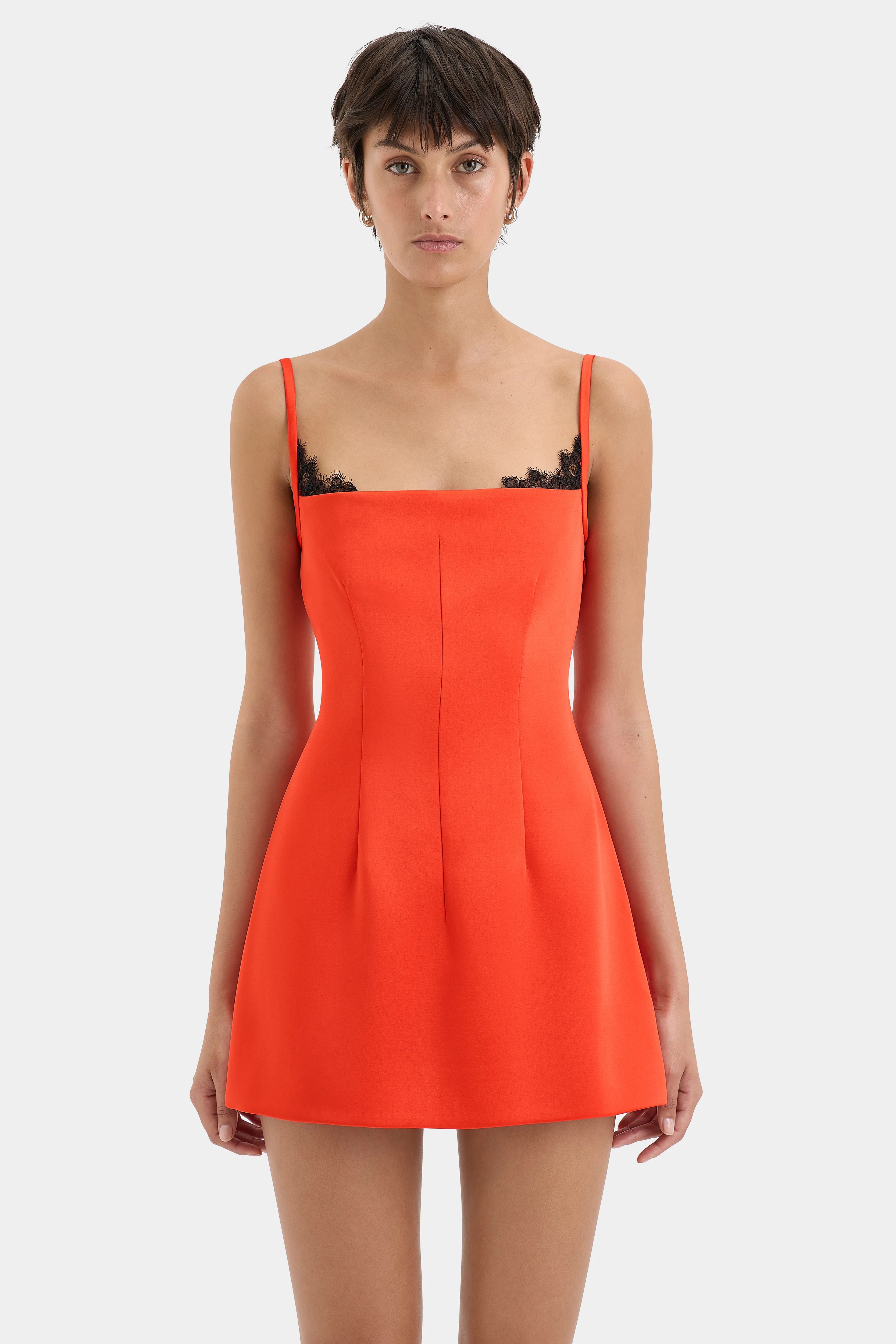 Poppy Contoured Mini Dress - Image 4