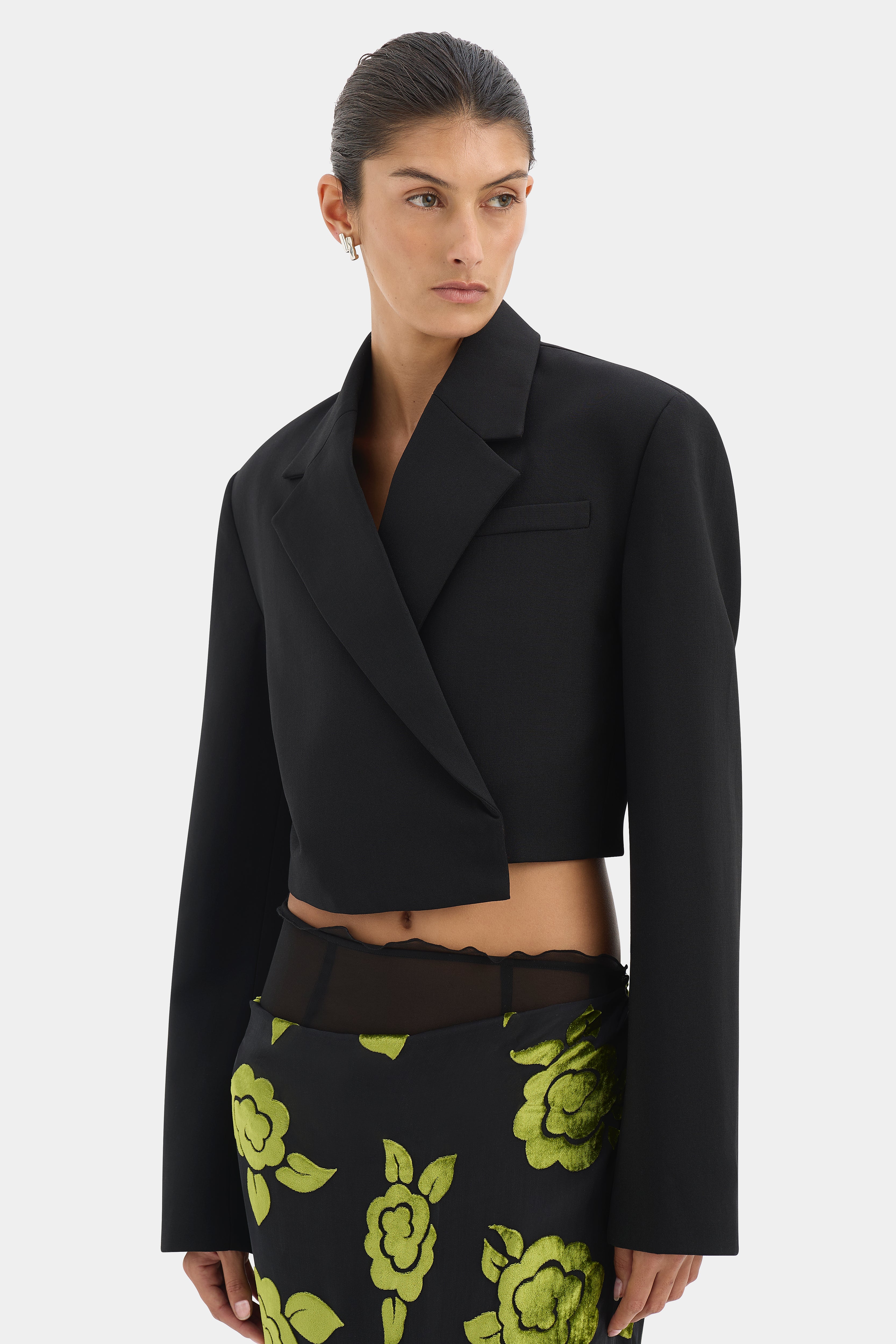 Rivoli Cropped Blazer - Image 10