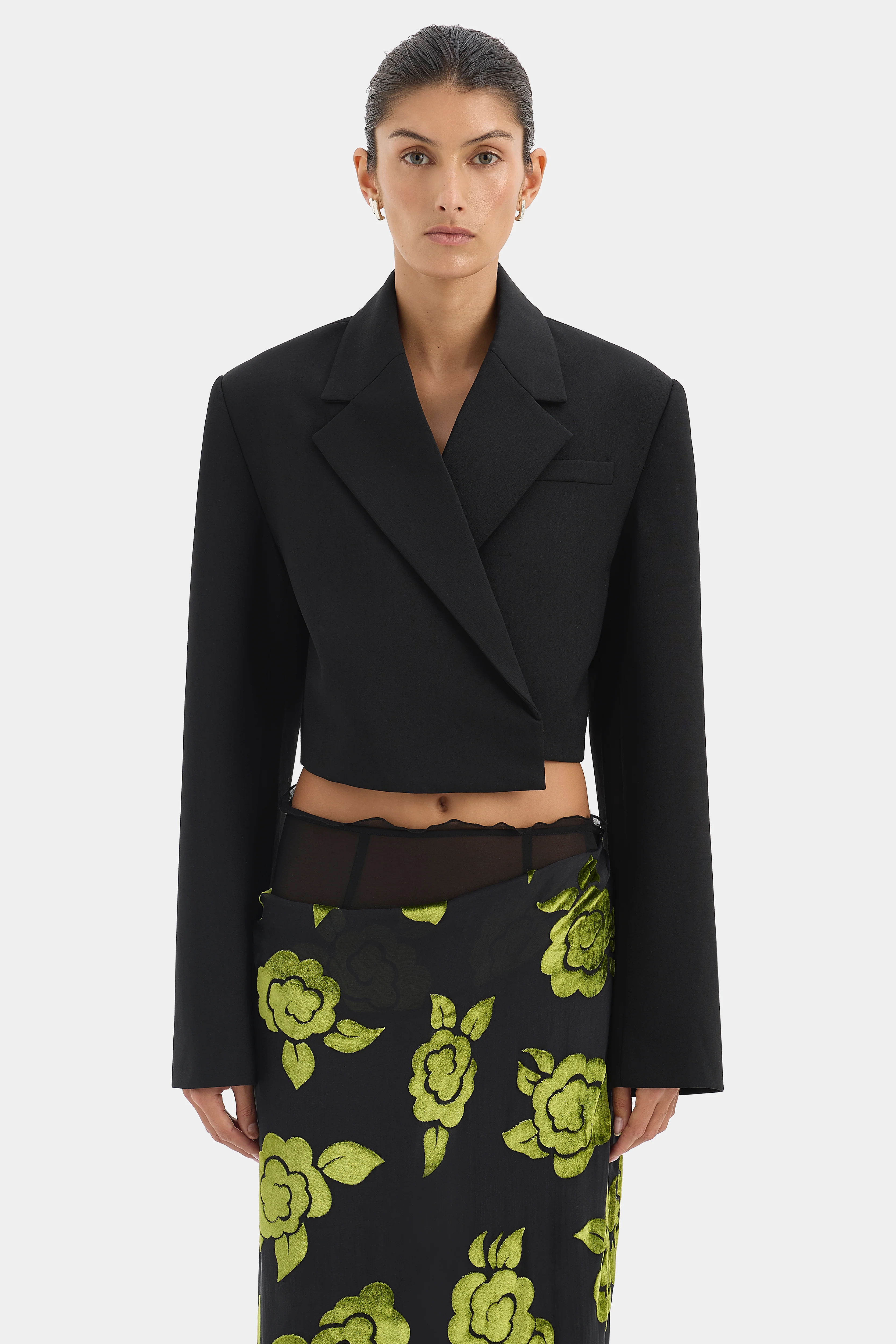 Rivoli Cropped Blazer - Image 6