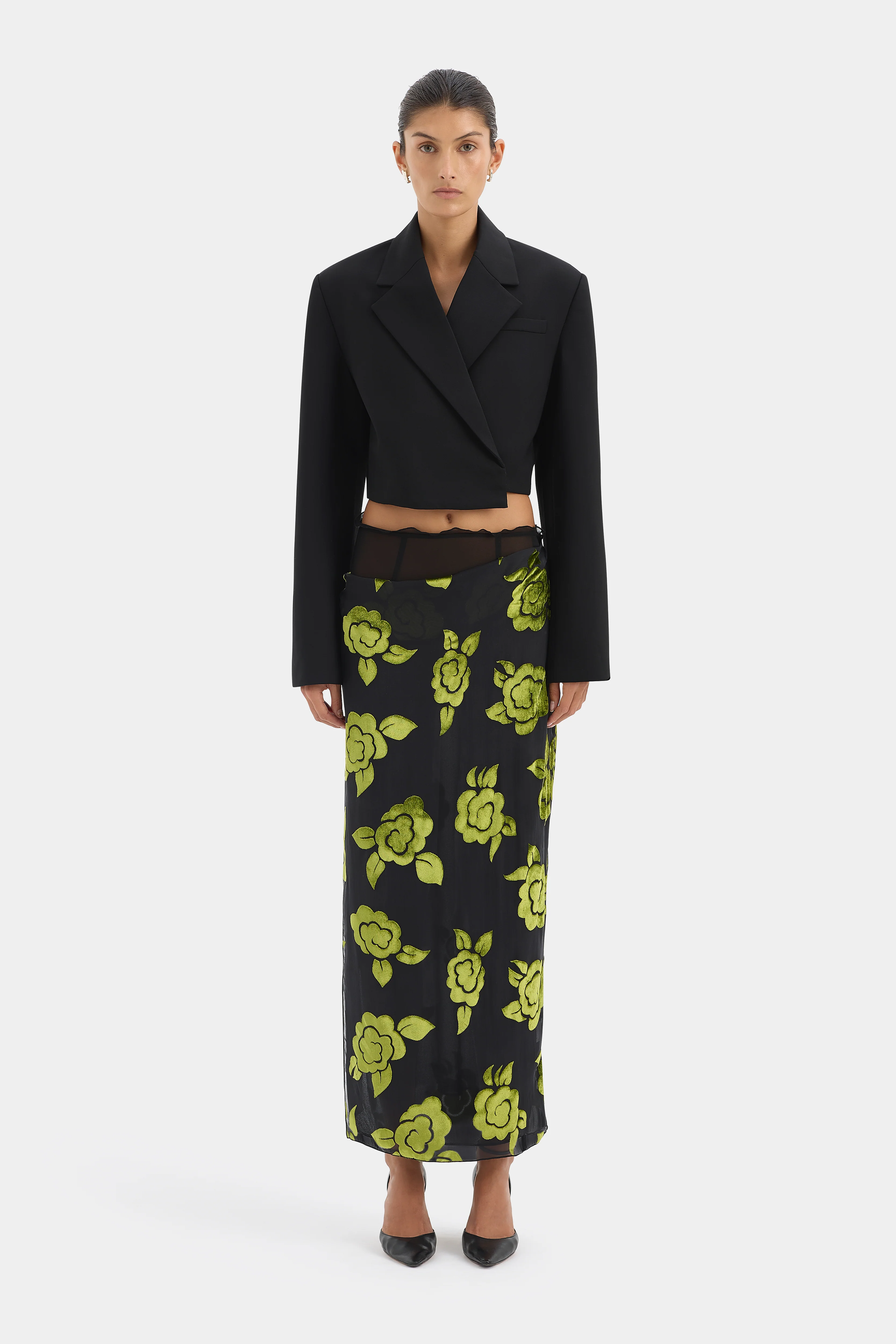 Rivoli Cropped Blazer - Image 7